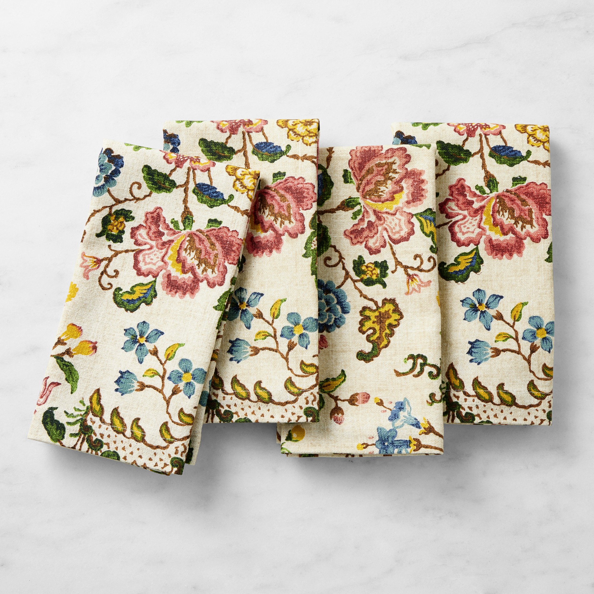 Provencal Floral Napkins, Set of 4