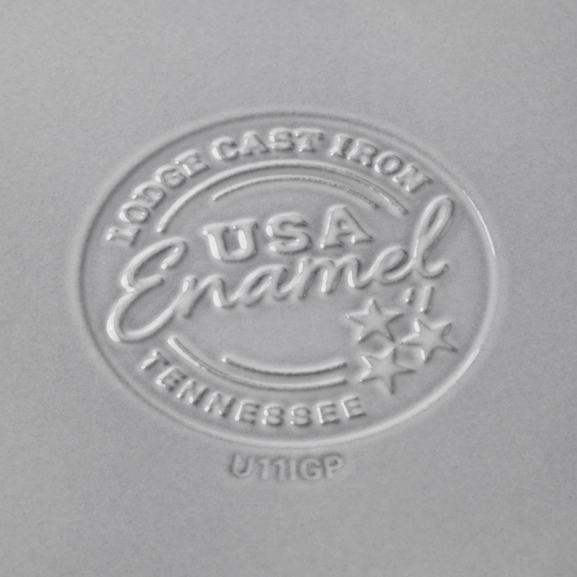 Lodge USA Enameled Cast Iron Grill Pan, 11