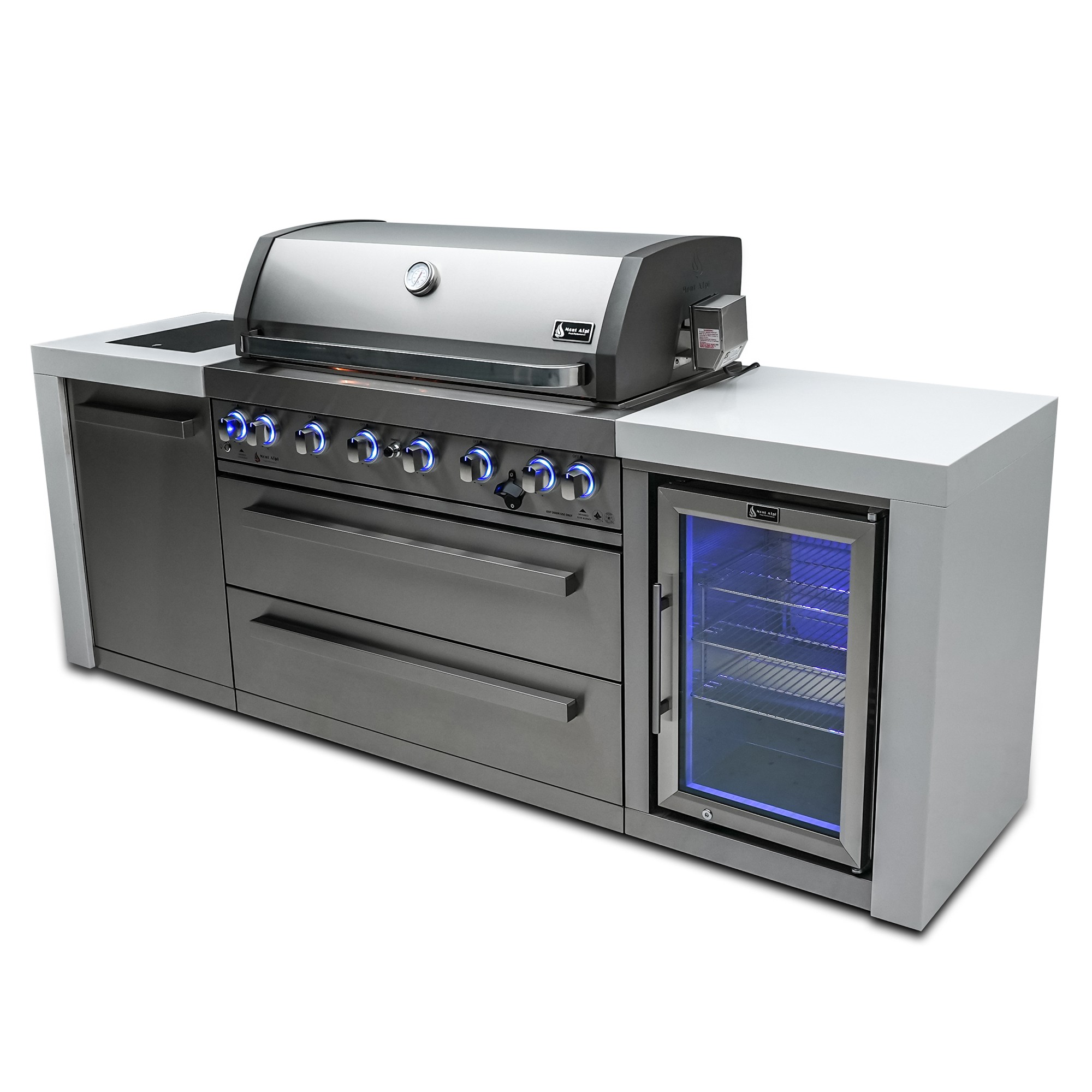 Mont Alpi 805 Deluxe Island with Fridge