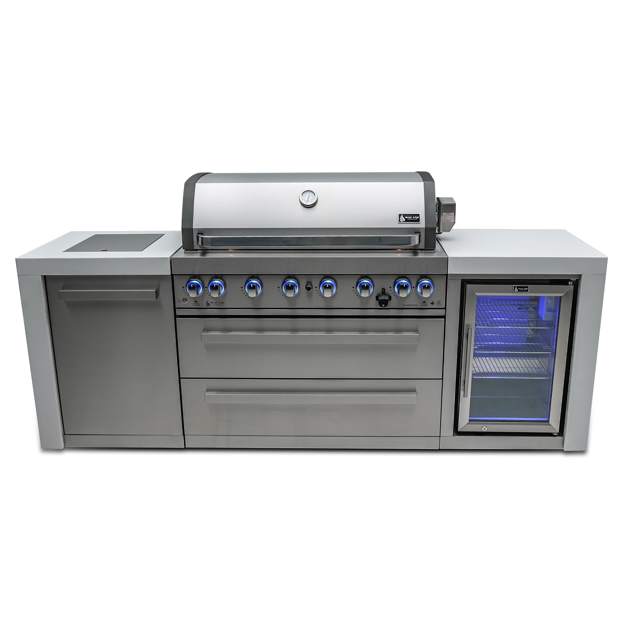 Mont Alpi 805 Deluxe Island with Fridge