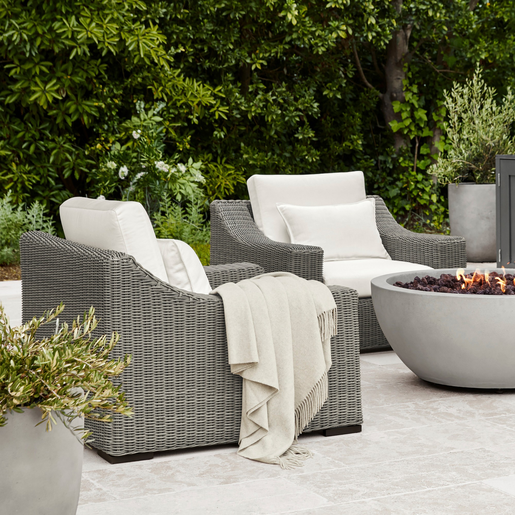 San Clemente Outdoor Club Chair