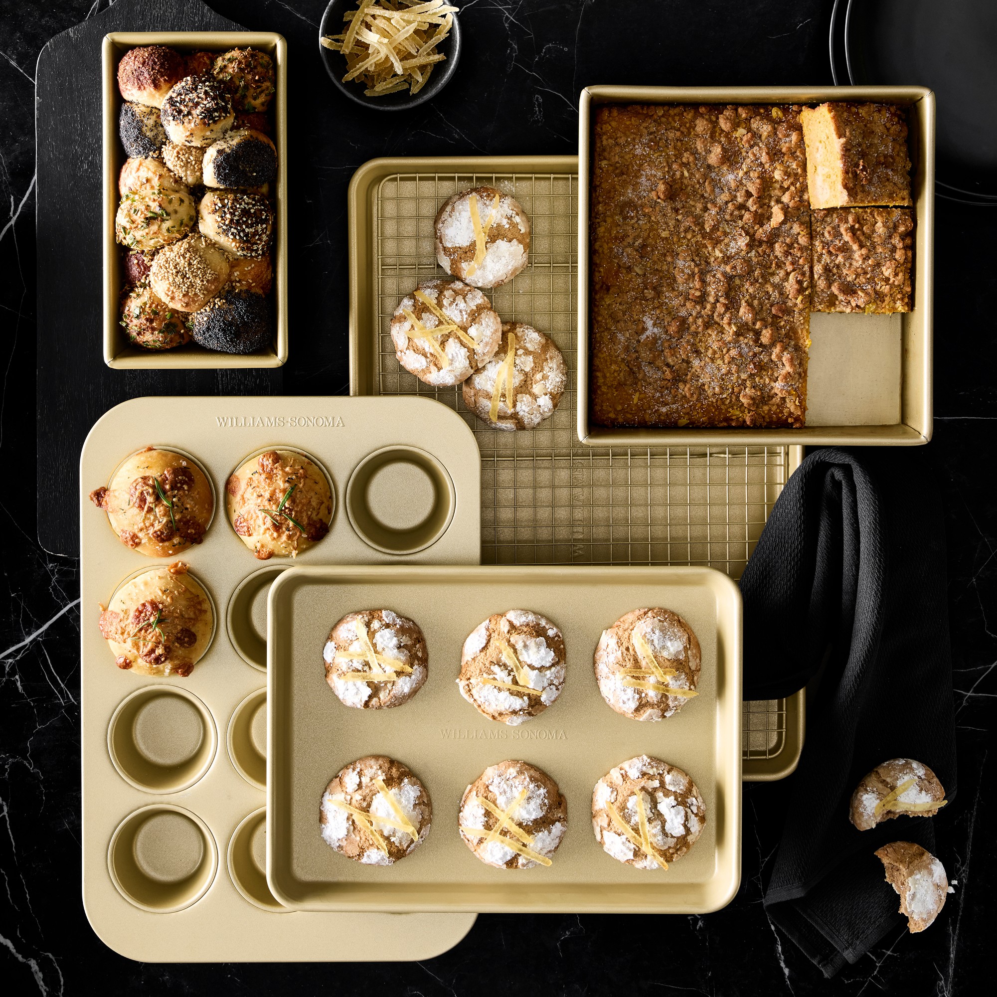 Williams Sonoma Goldtouch® Pro Nonstick Bakeware, Ultimate Set of 6