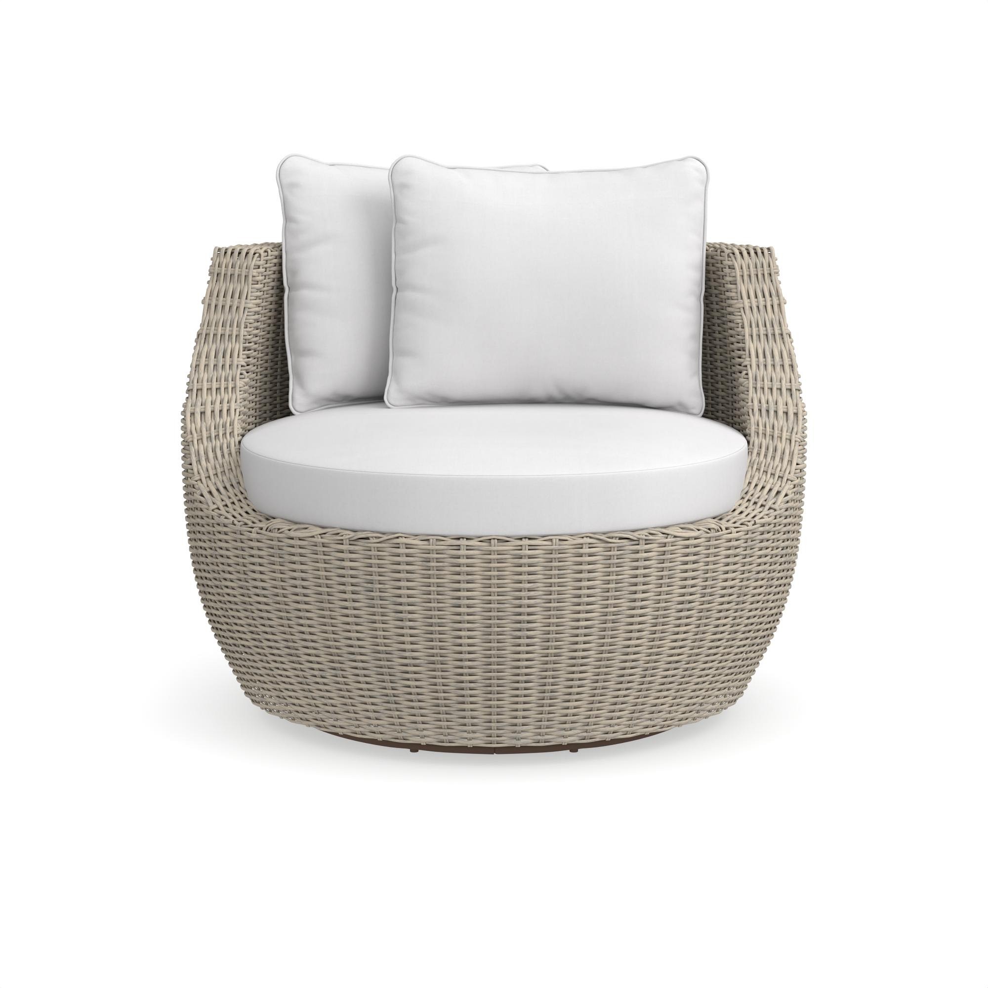 San Clemente Curved Swivel Chair Cushions