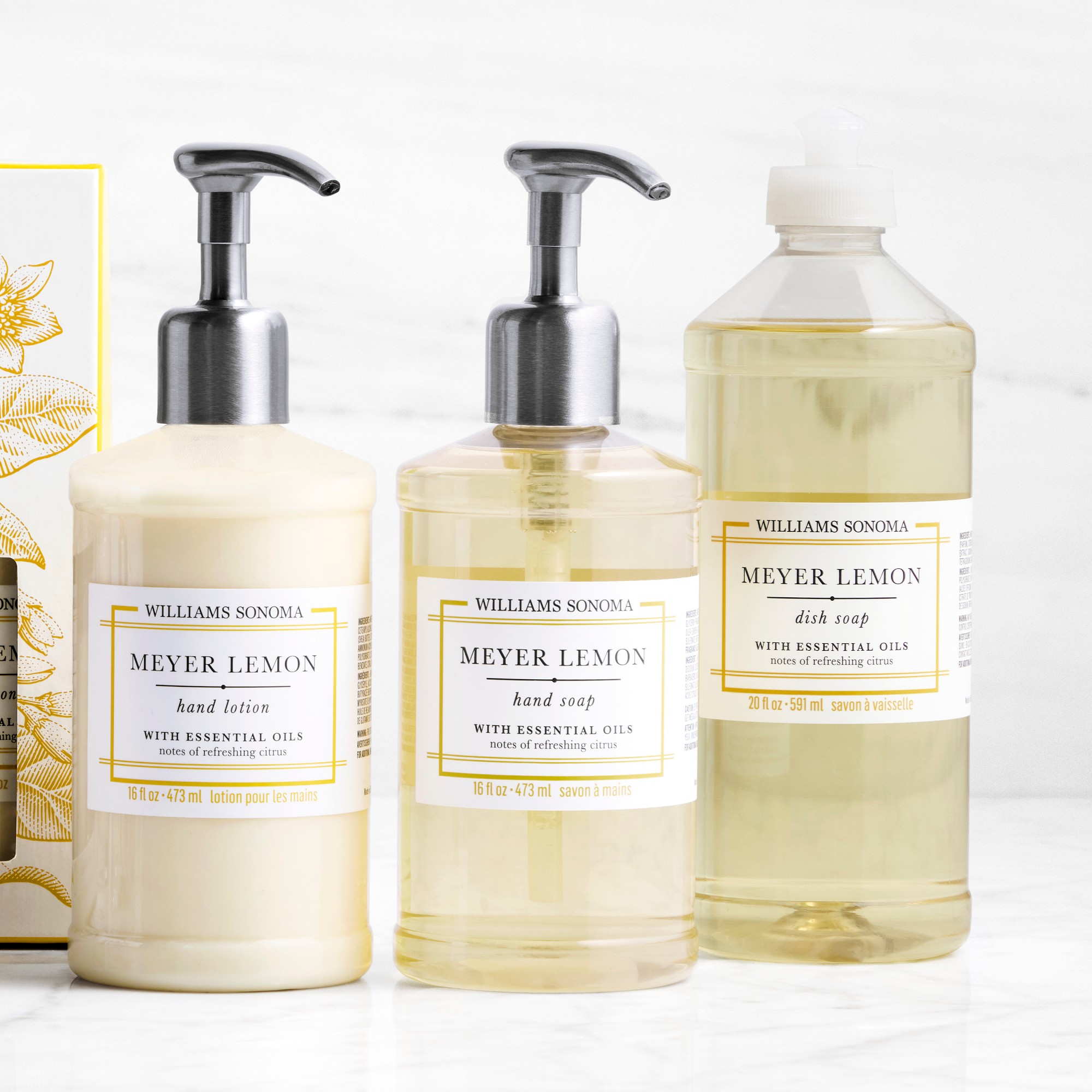 Williams Sonoma Meyer Lemon Essential Oils Collection