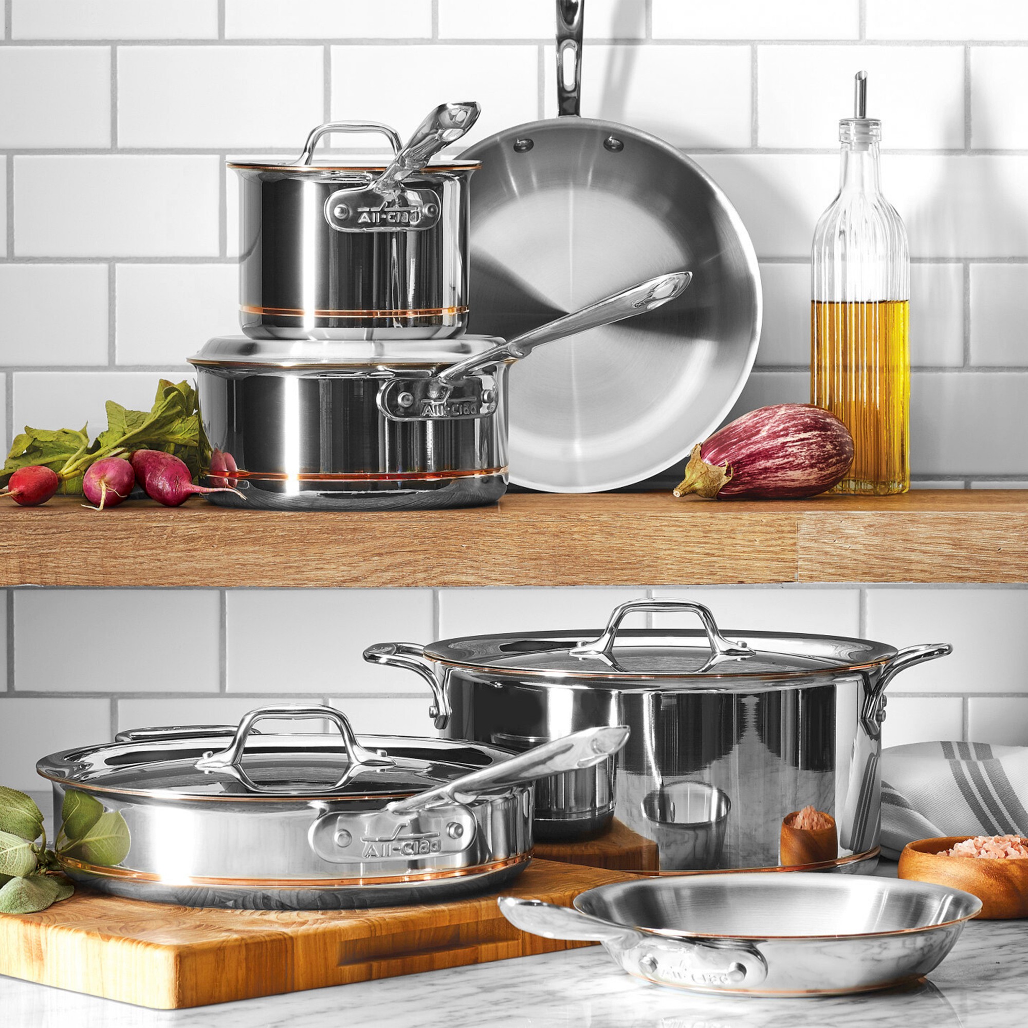 All-Clad Copper Core® 10-Piece Cookware Set