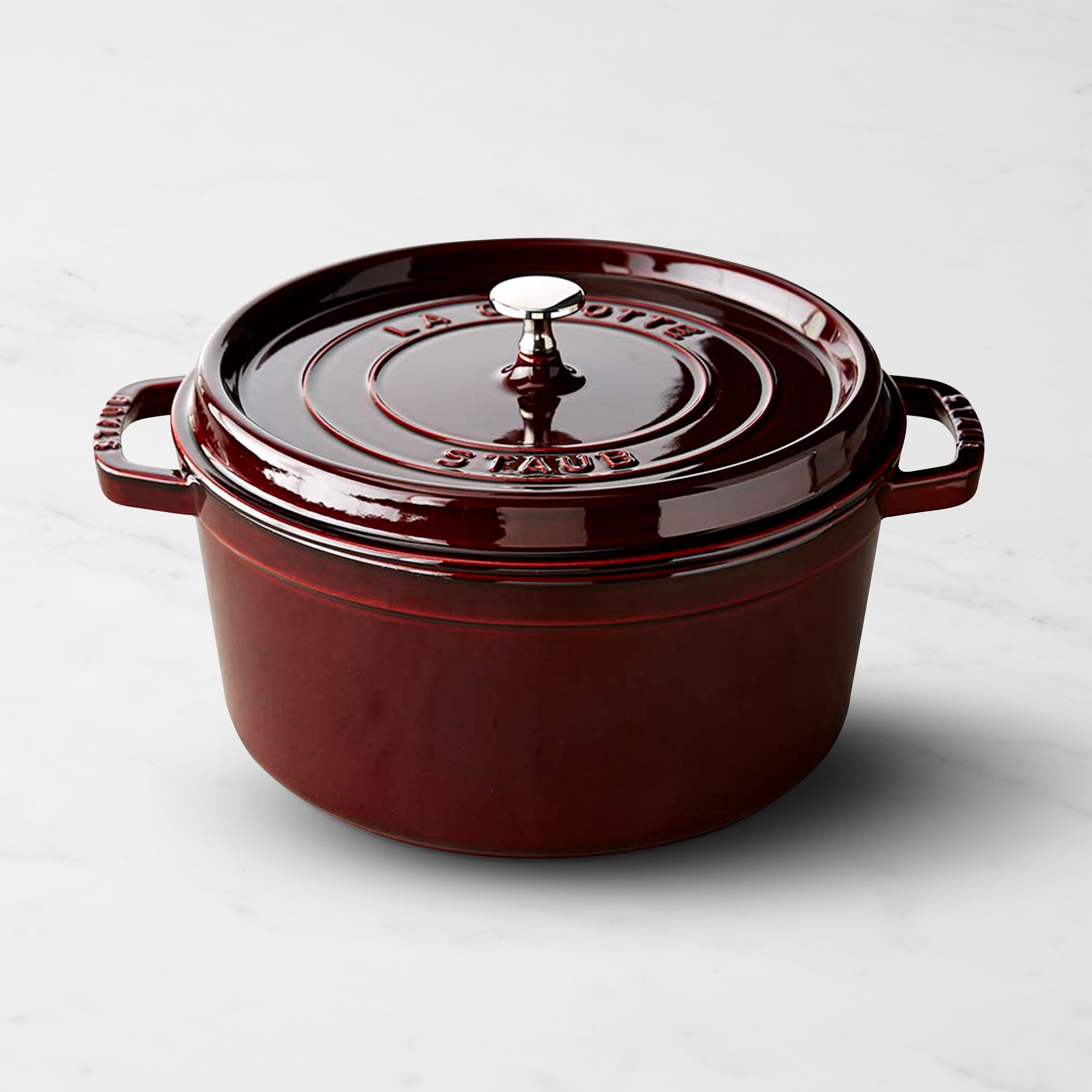 Staub Enameled Cast Iron Round Dutch Oven