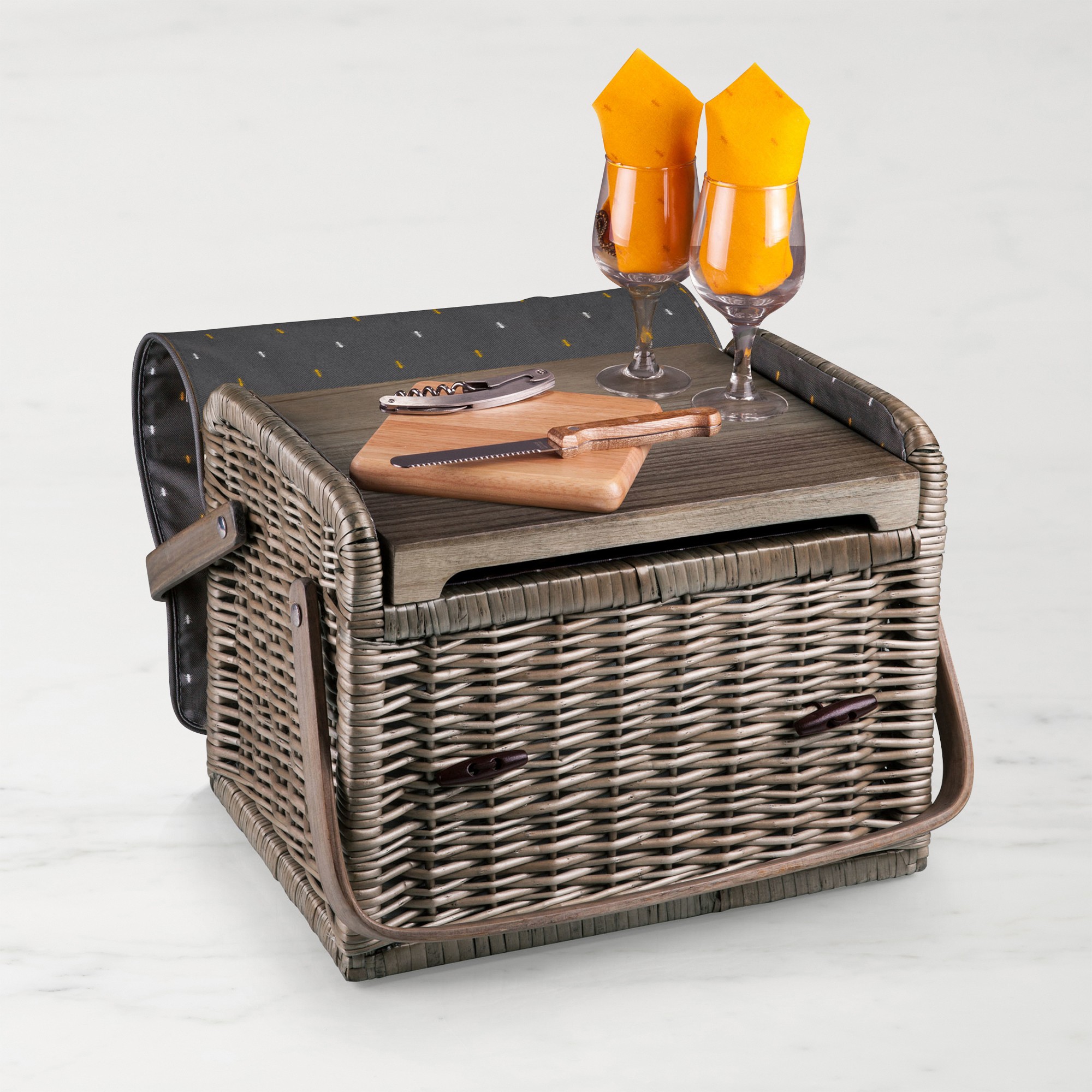 Scarlett Wine & Cheese Picnic Basket