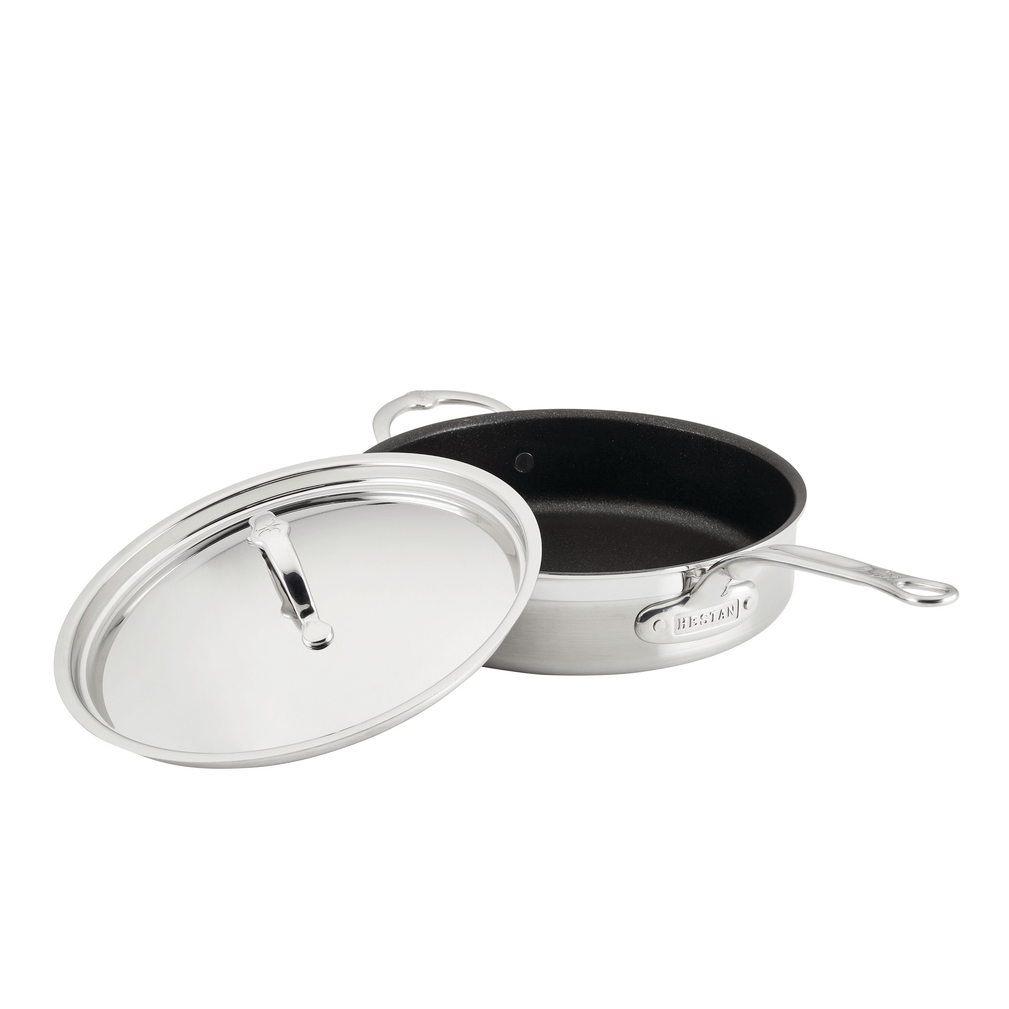 Hestan ProBond Professional Clad Stainless-Steel TITUM Nonstick Sauté Pan
