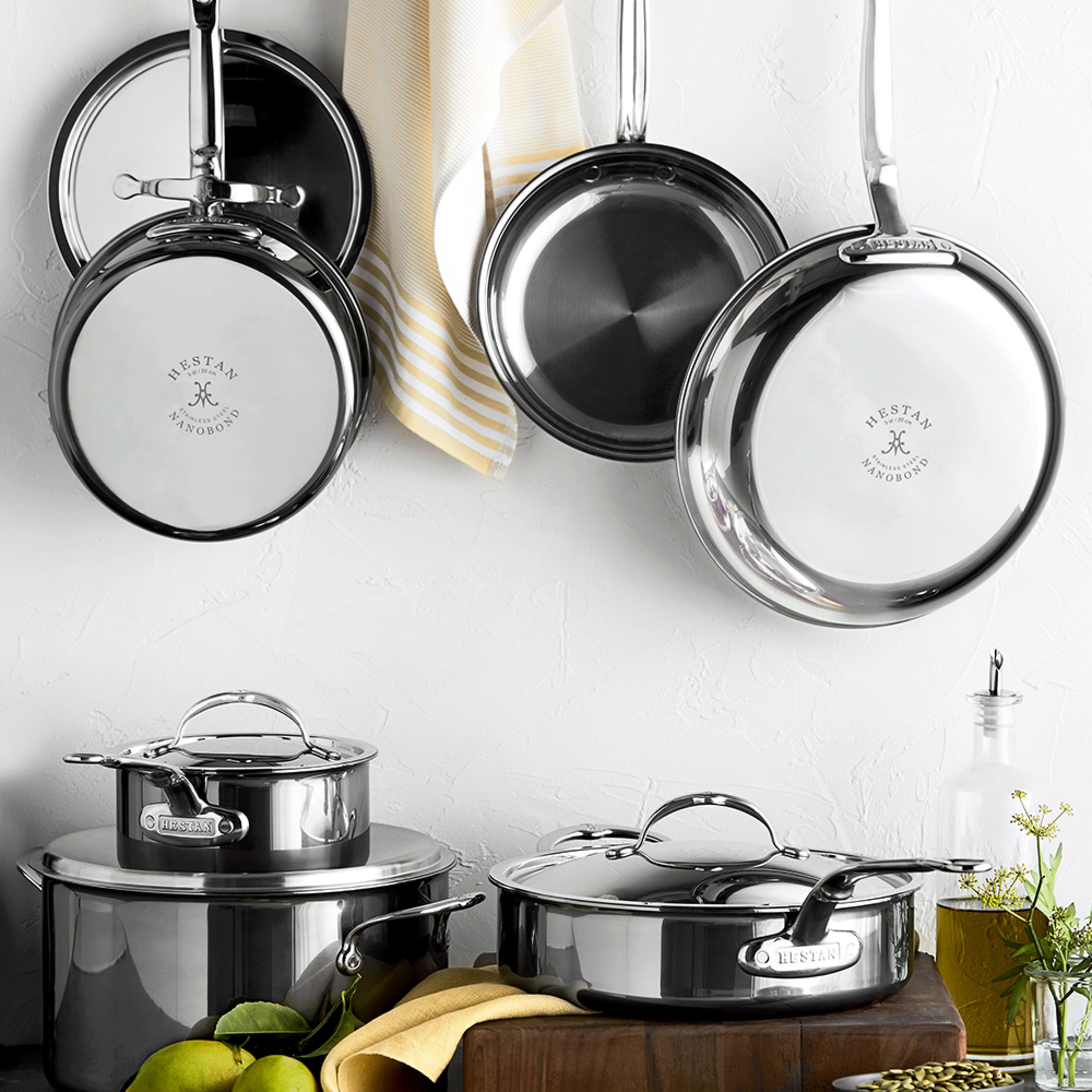 Hestan NanoBond® Titanium Stainless-Steel Saucepan