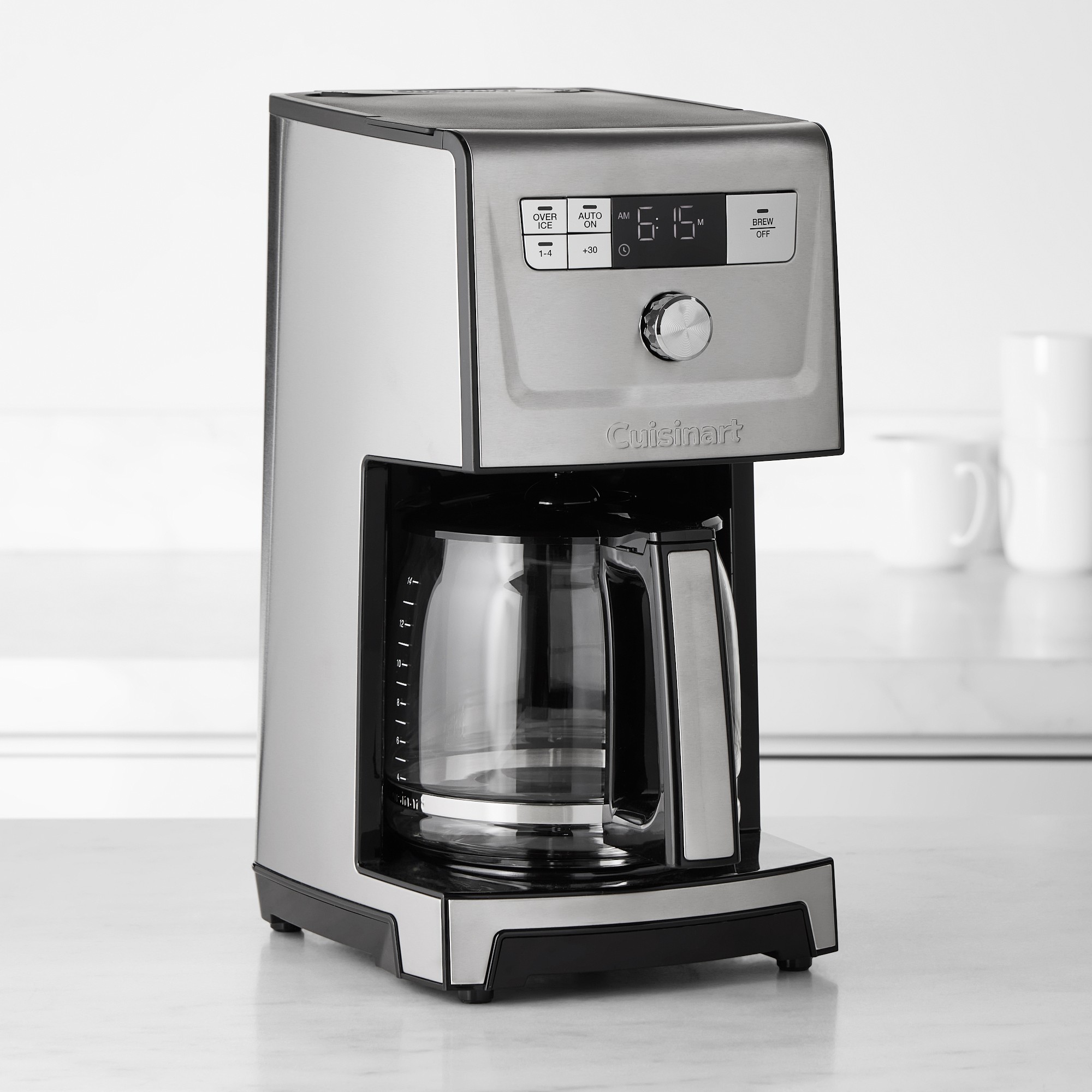 Cuisinart PerfecTemp 14-Cup Programmable Coffee Maker with Glass Carafe & Over Ice