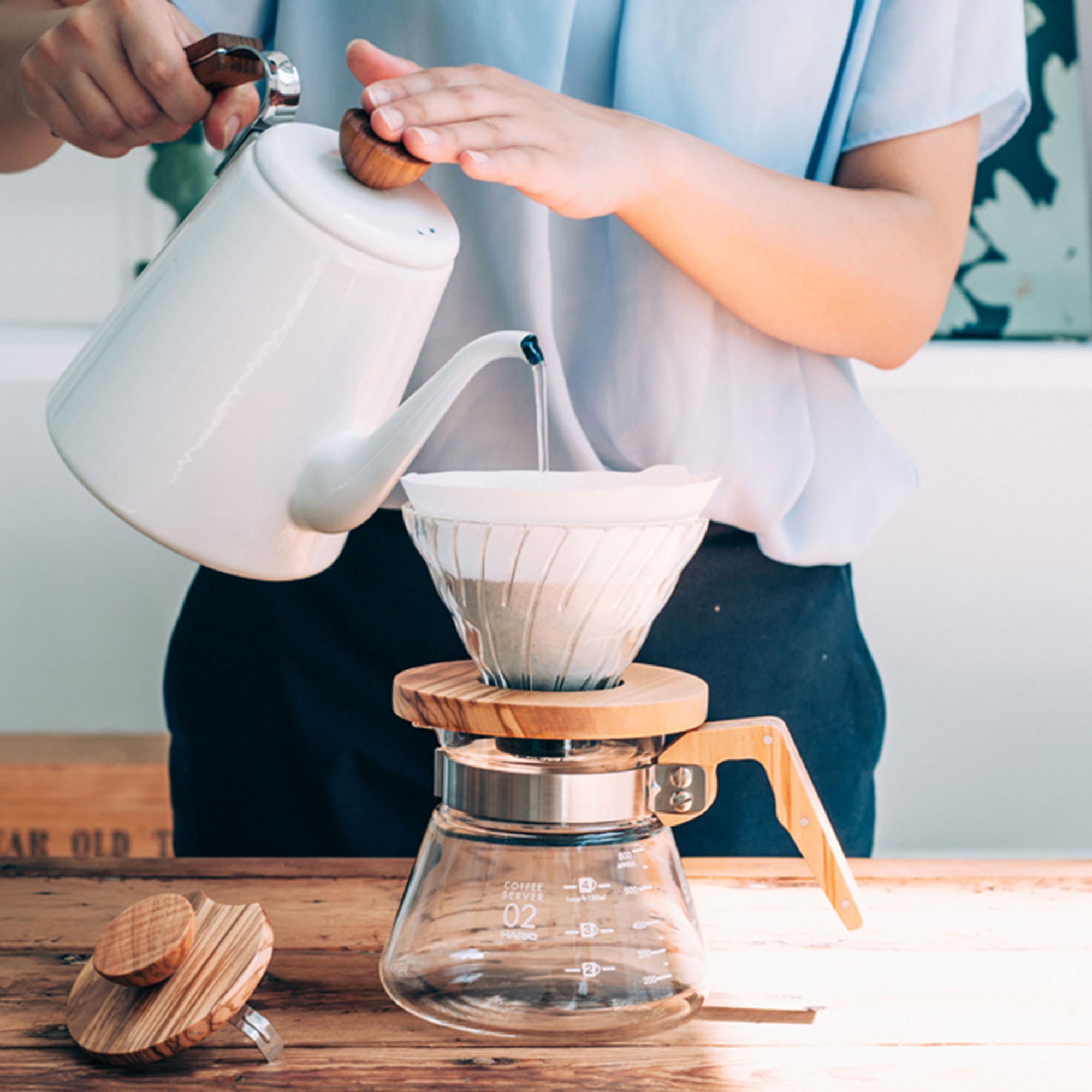 Hario V60 Glass Coffee Dripper