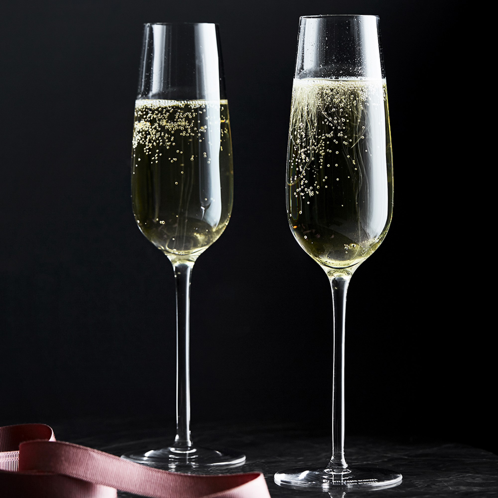 Williams Sonoma Reserve Champagne Flutes