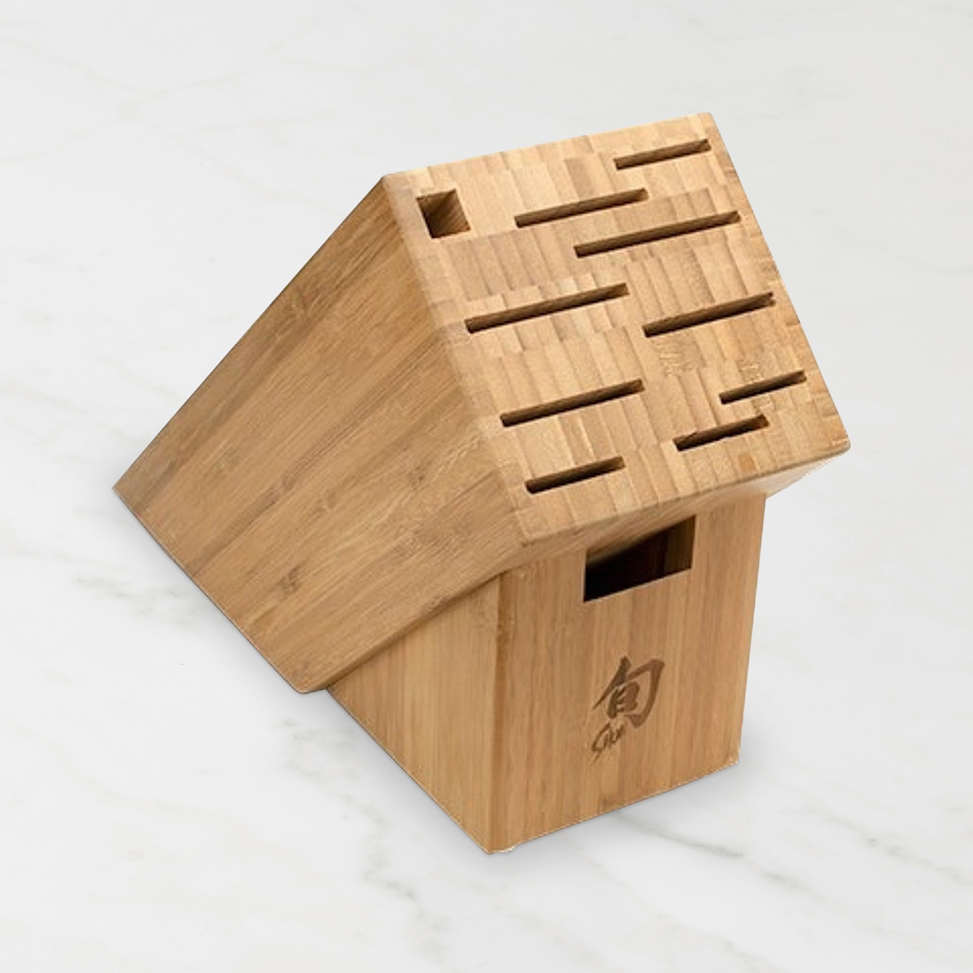 Shun 11-Slot Knife Block, Bamboo
