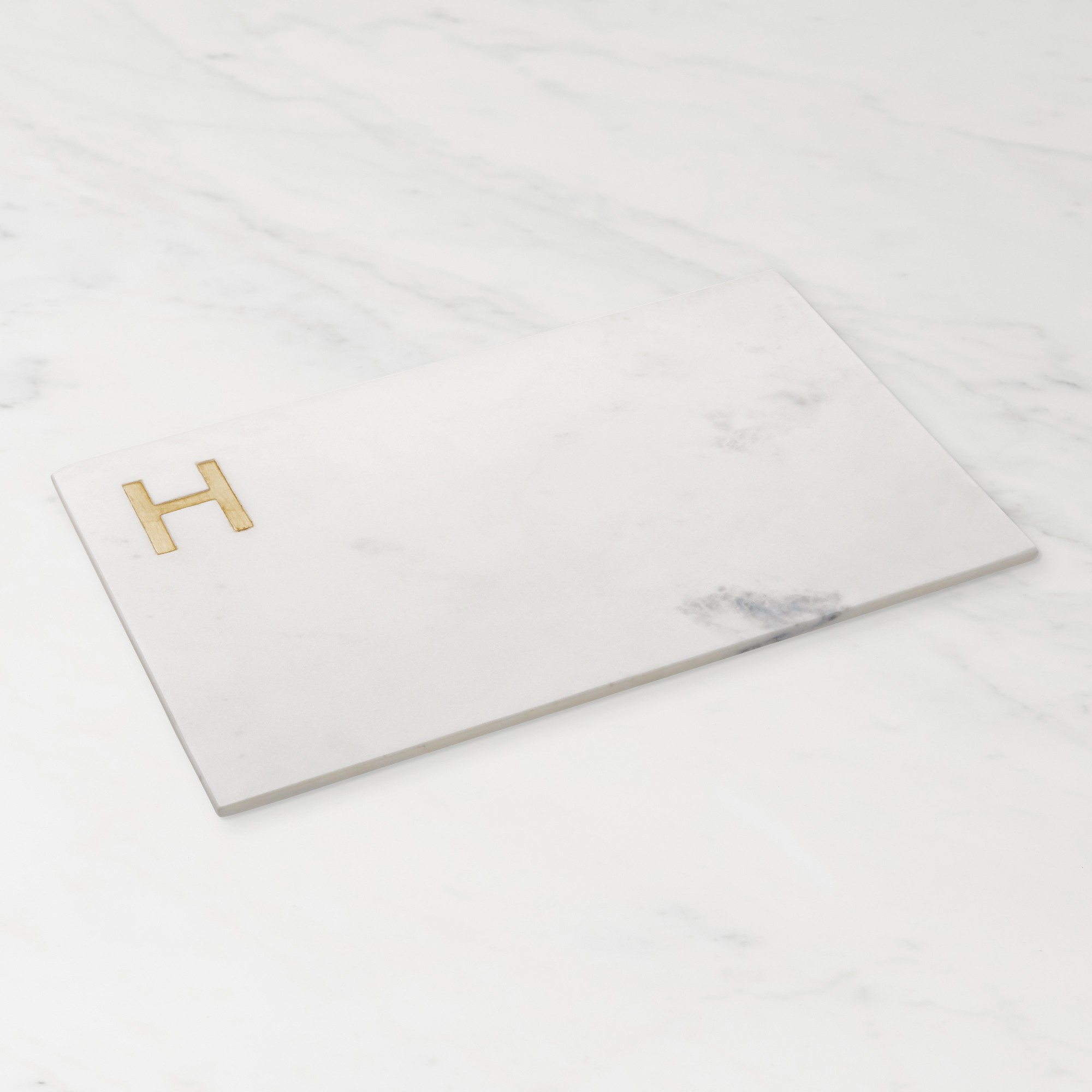 Marble & Brass Monogram Board
