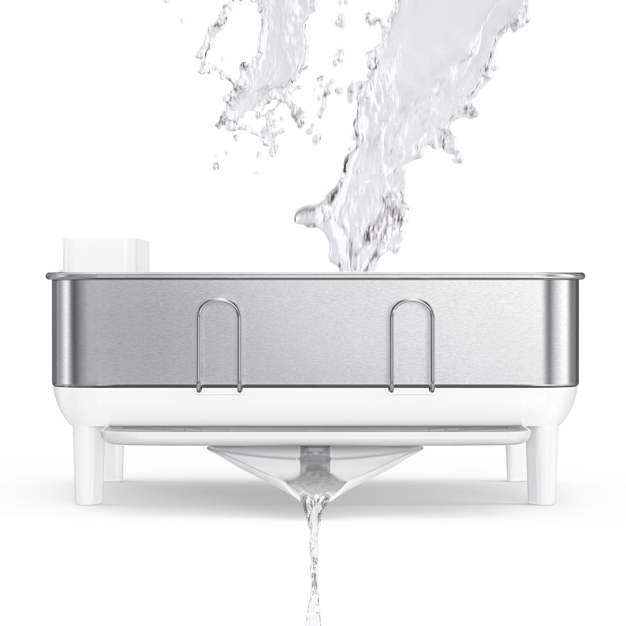 simplehuman™ Compact Kitchen Steel Frame Dishrack