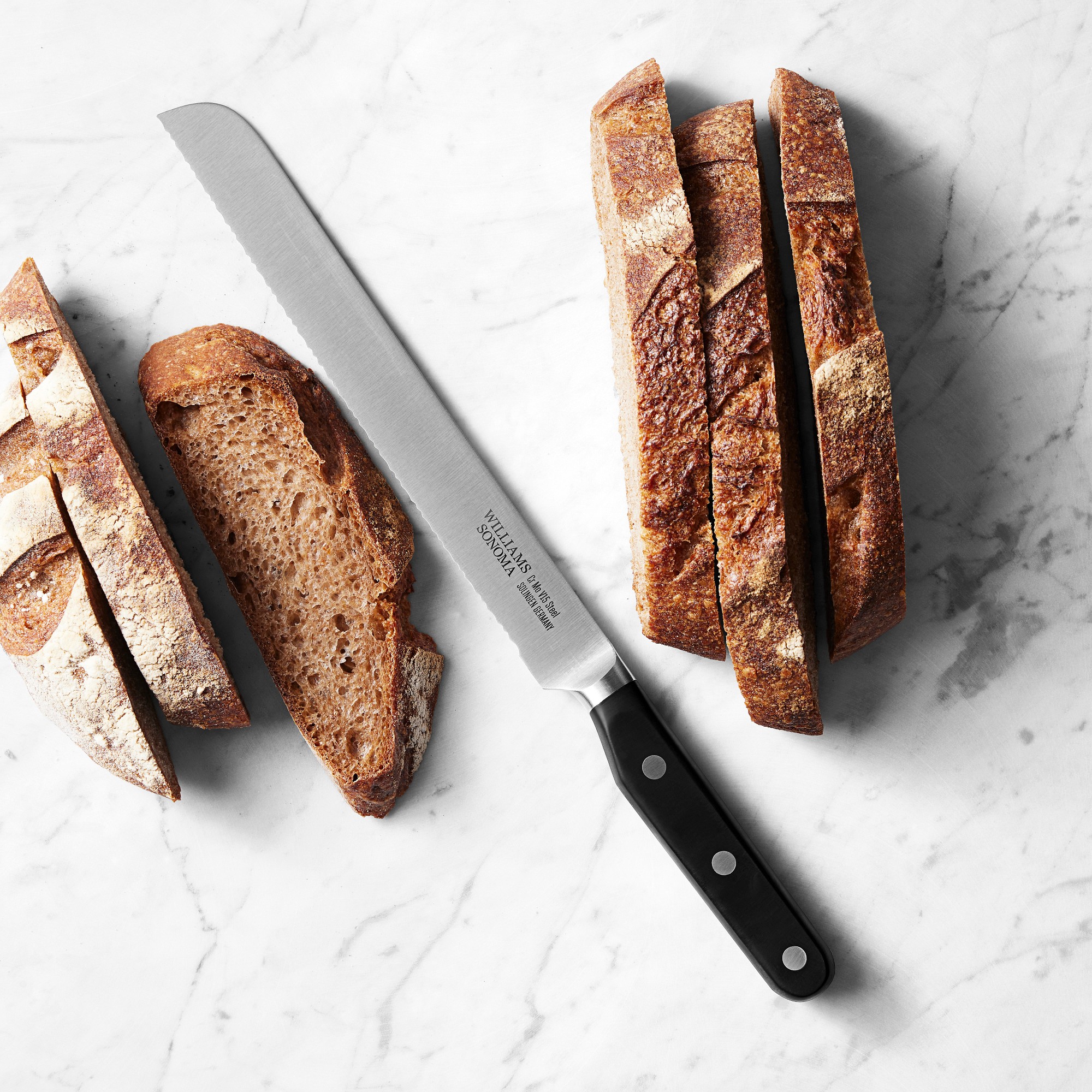 Williams Sonoma Elite Serrated Bread Knife, 8