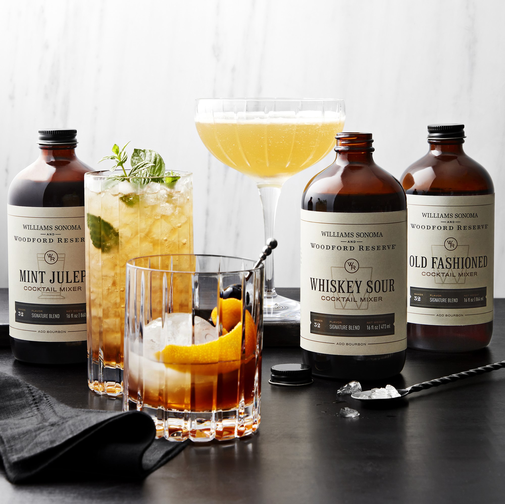 Woodford Reserve x Williams Sonoma Cocktail Mix, Whiskey Sour