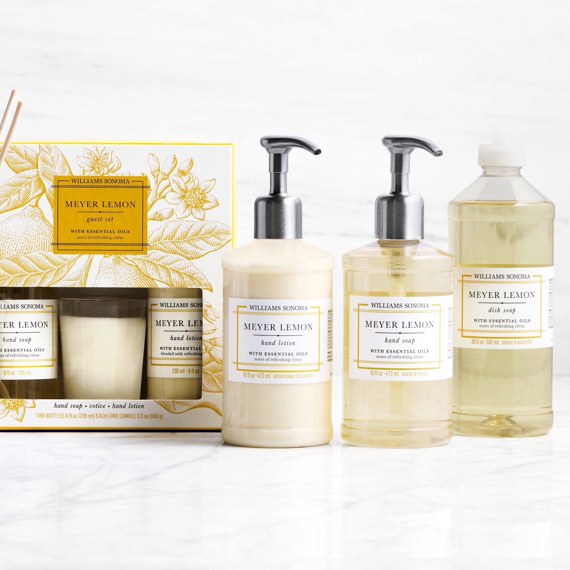Williams Sonoma Meyer Lemon Essential Oils Collection