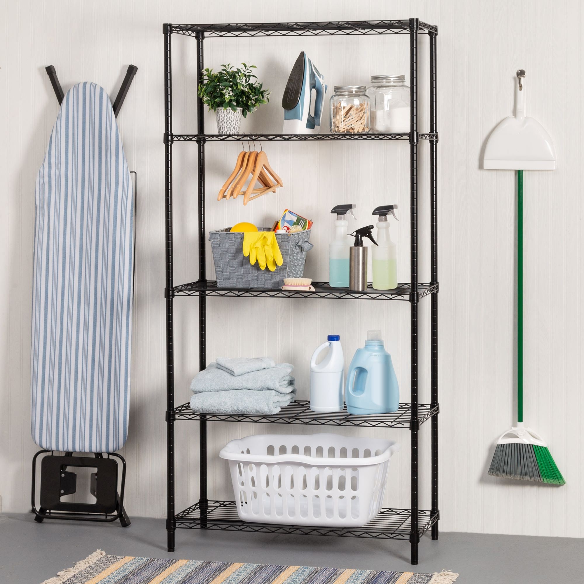 Heavy-Duty Adjustable Storage Shelving