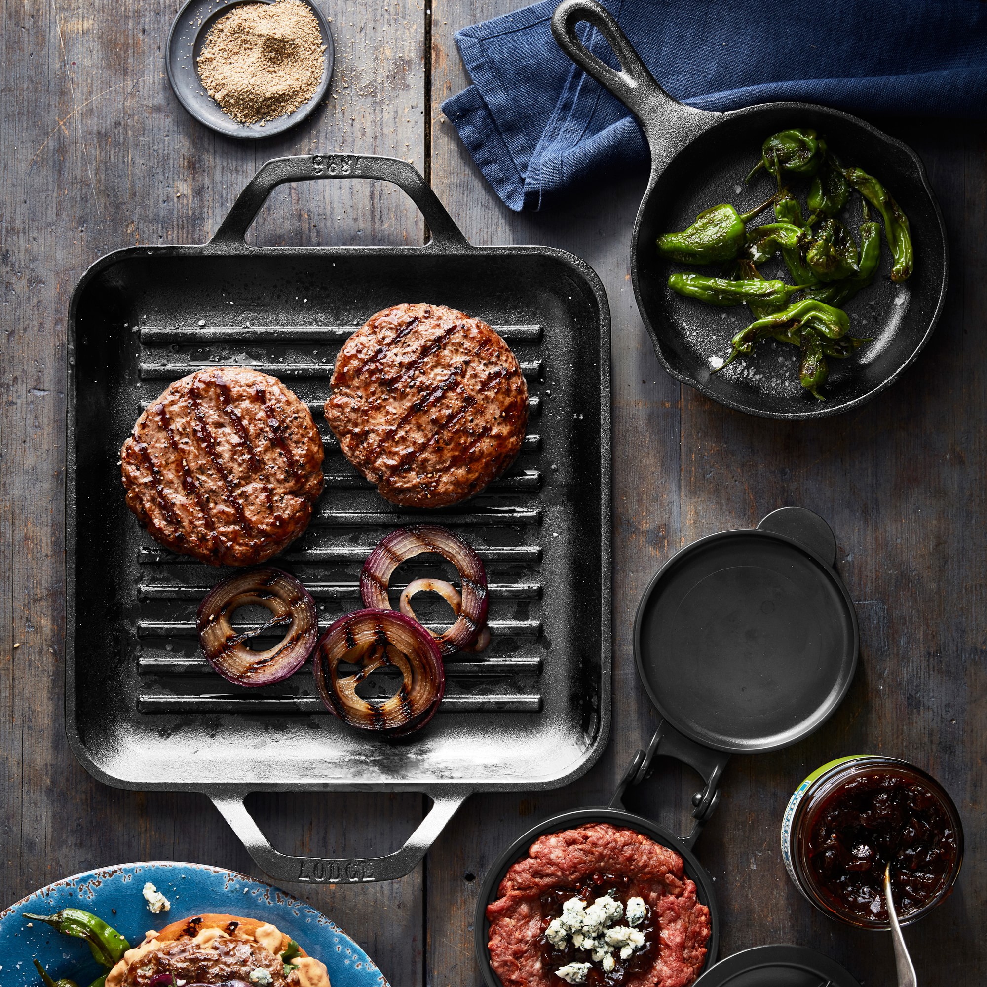 Lodge Seasoned Cast Iron Skillet Pan
