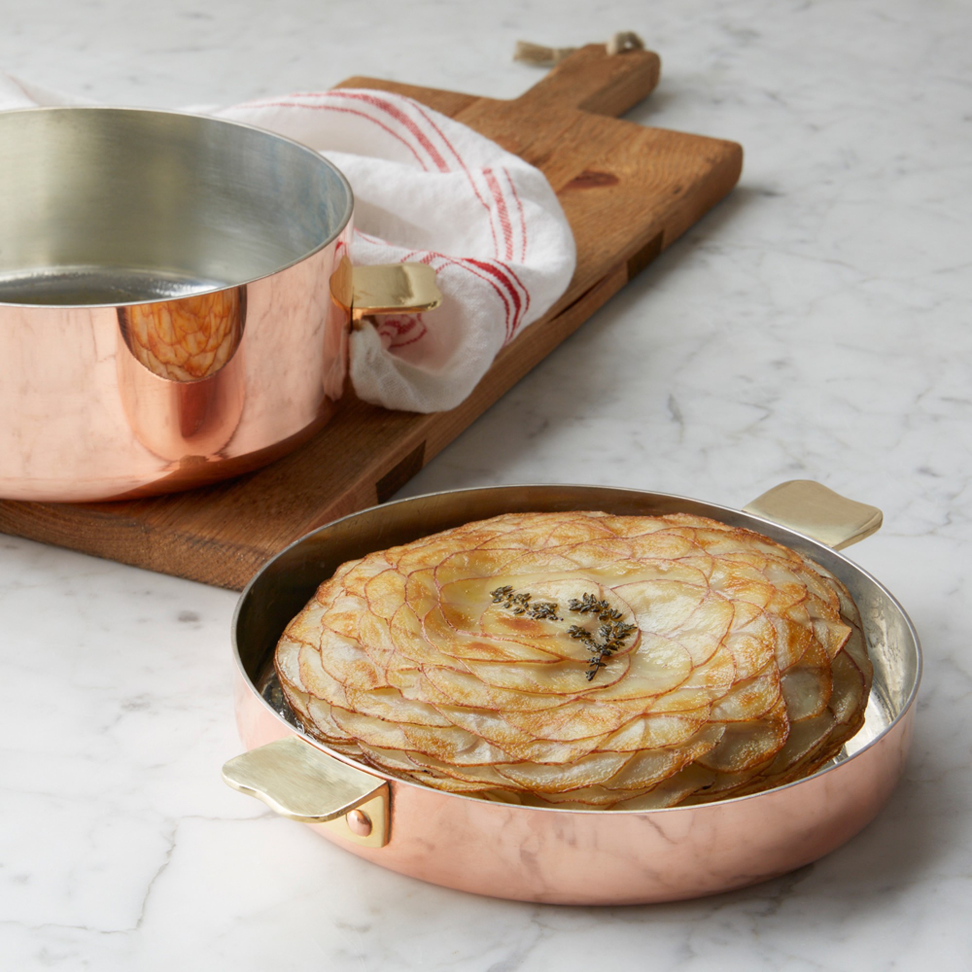Mauviel  Copper Pommes Anna Pan