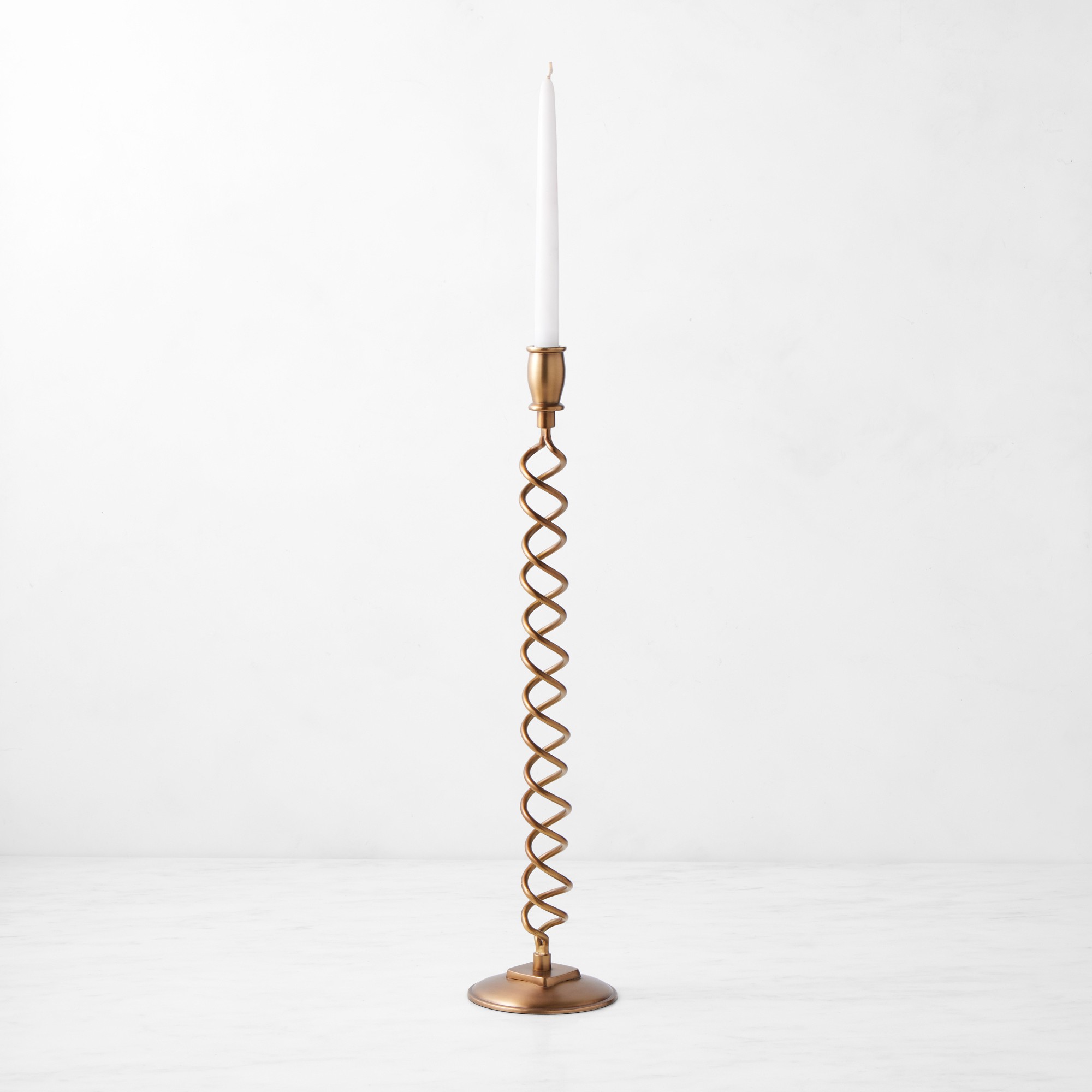 Oversized Twisted Candle Holder