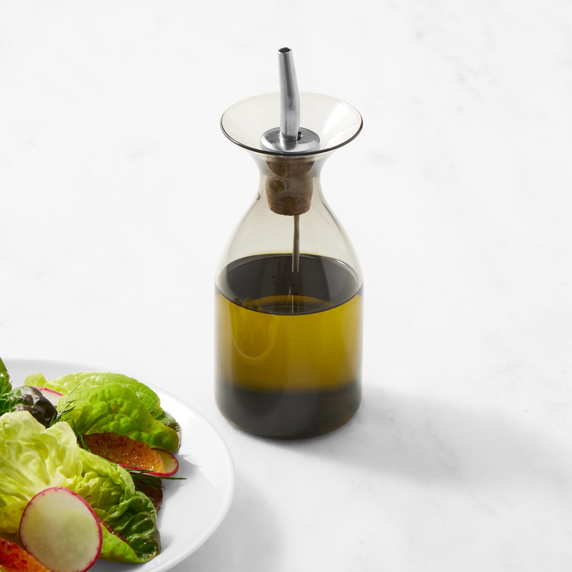 Williams Sonoma Glass Olive Oil Dispenser