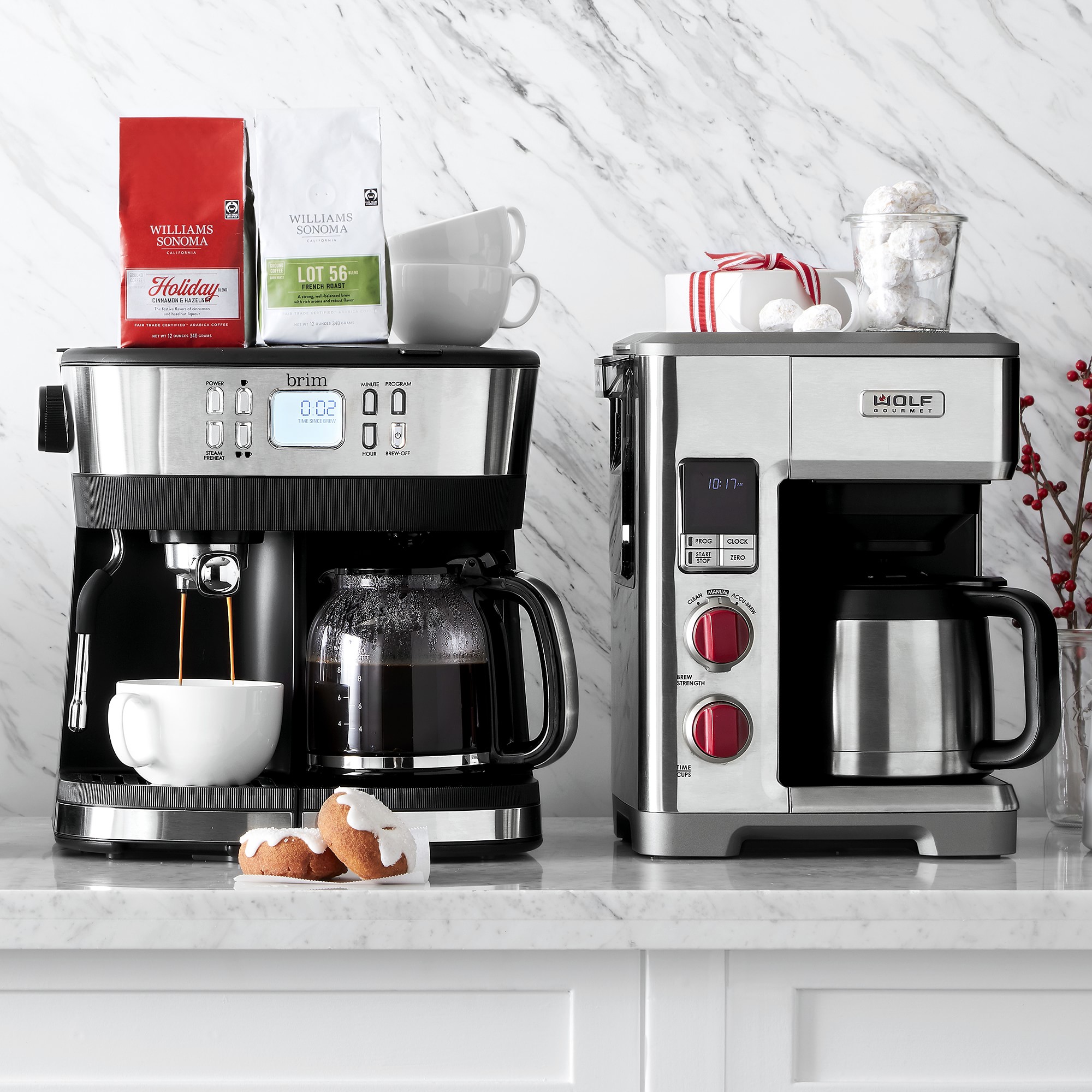 Wolf Gourmet Automatic Drip 10-Cup Coffee Maker