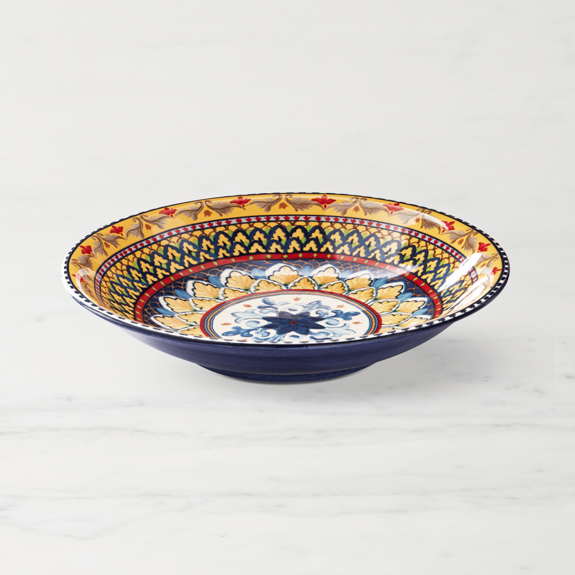 Sicily Ceramic Pasta Serving Bowl