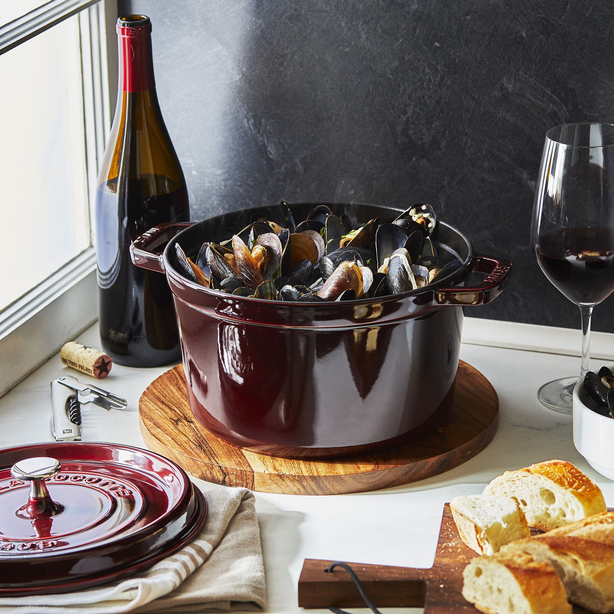 Staub Enameled Cast Iron Deep Oven, 3-Qt.