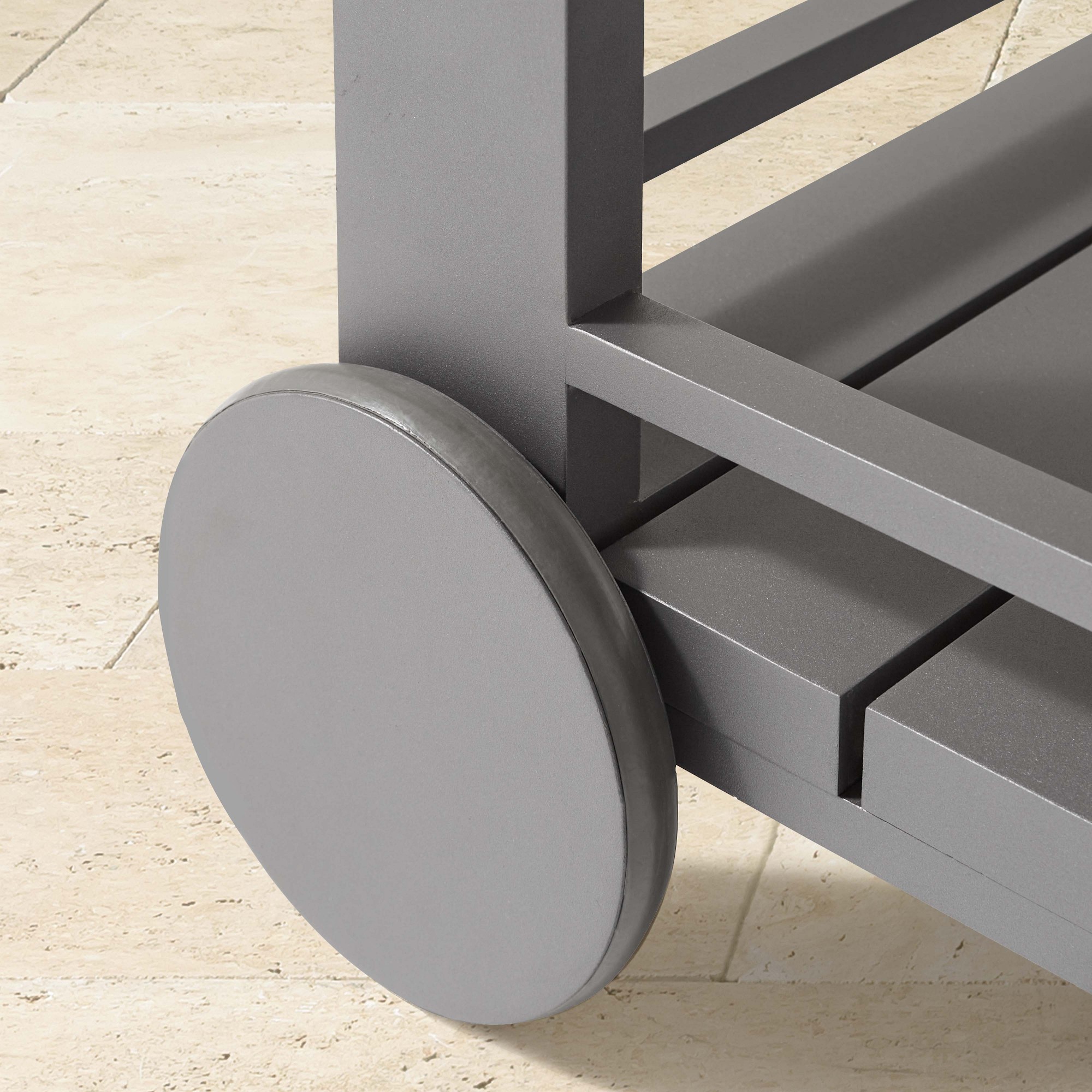 Larnaca Metal Bar Cart (38.5)