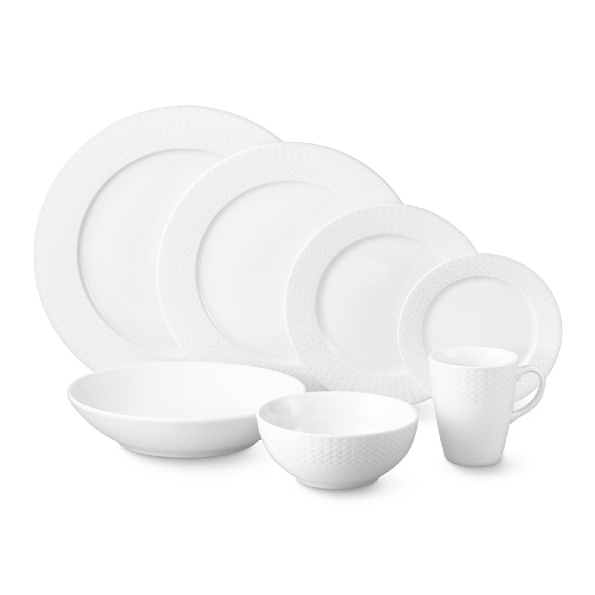 Pillivuyt Perle Porcelain Dinnerware Collection