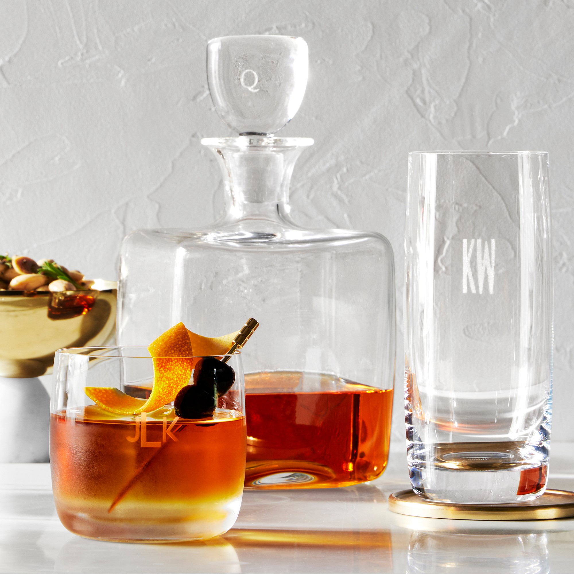 Williams Sonoma Reserve Spirit Decanter