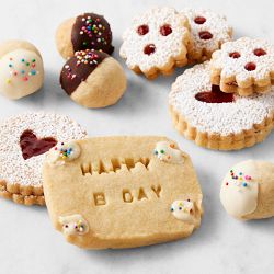 Vienna Cookie Company Happy Birthday Cookie Box, Set of 30