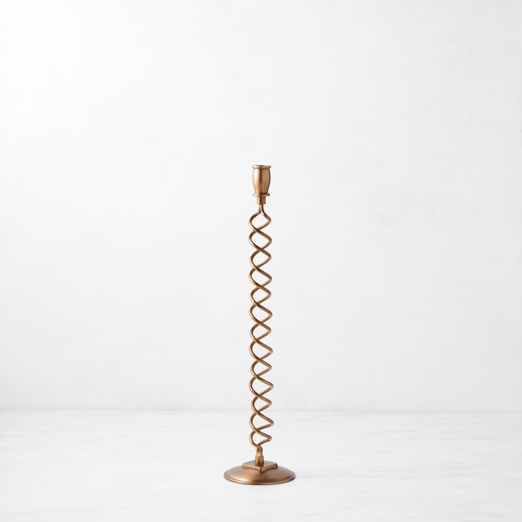 Oversized Twisted Candle Holder