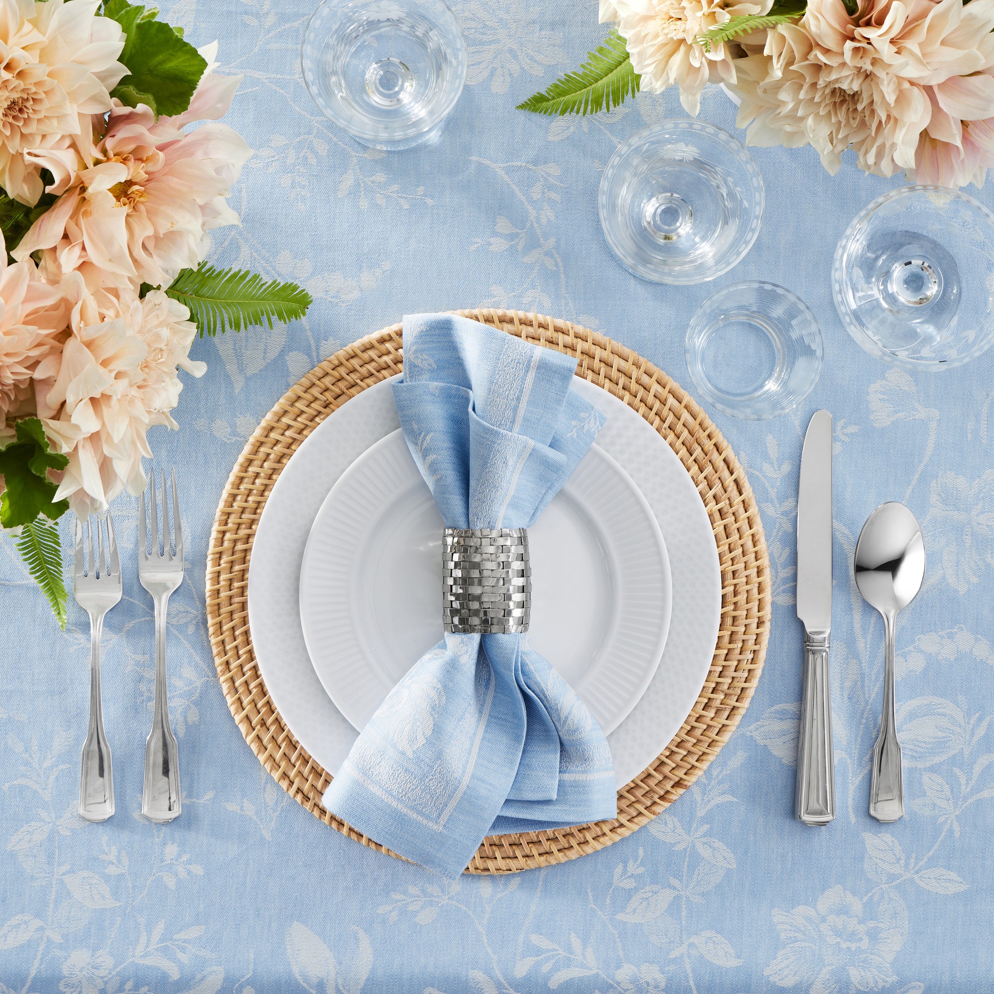 Primavera Jacquard Napkins, Set of 4