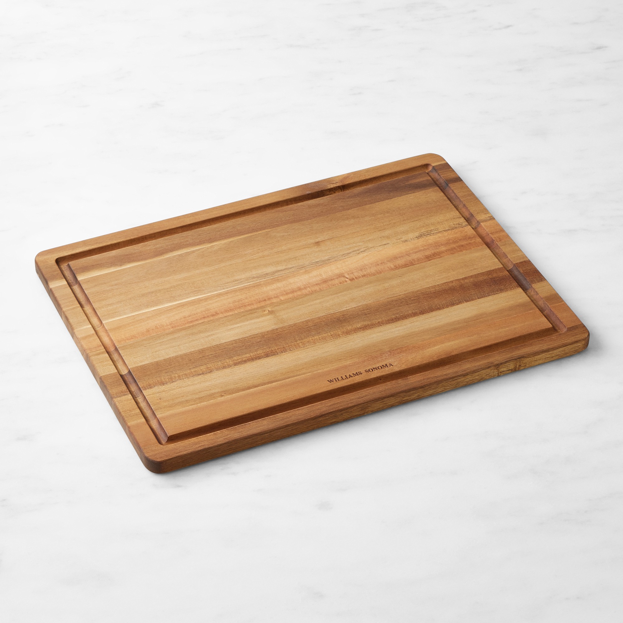 Williams Sonoma Edge-Grain Cutting & Carving Board, Acacia