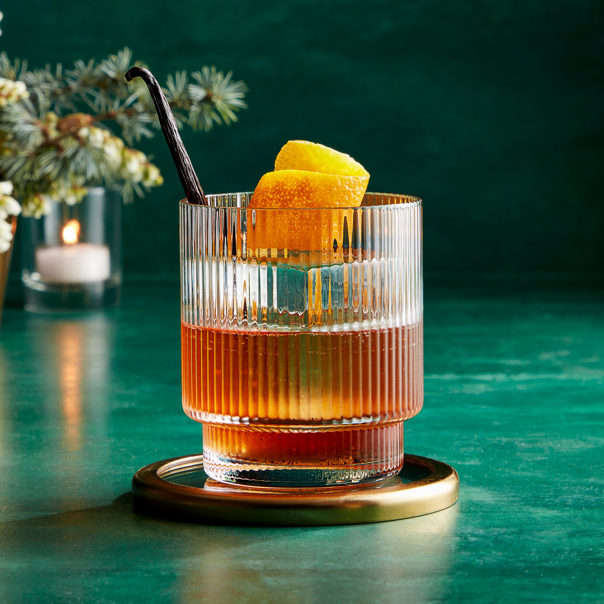 Modern Optic Double Old-Fashioned Glasses, Set of 4