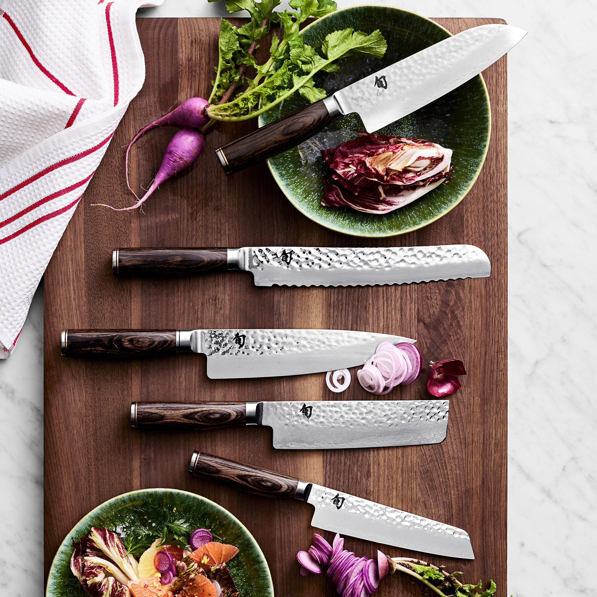 Shun Premier Knives, Set of 10