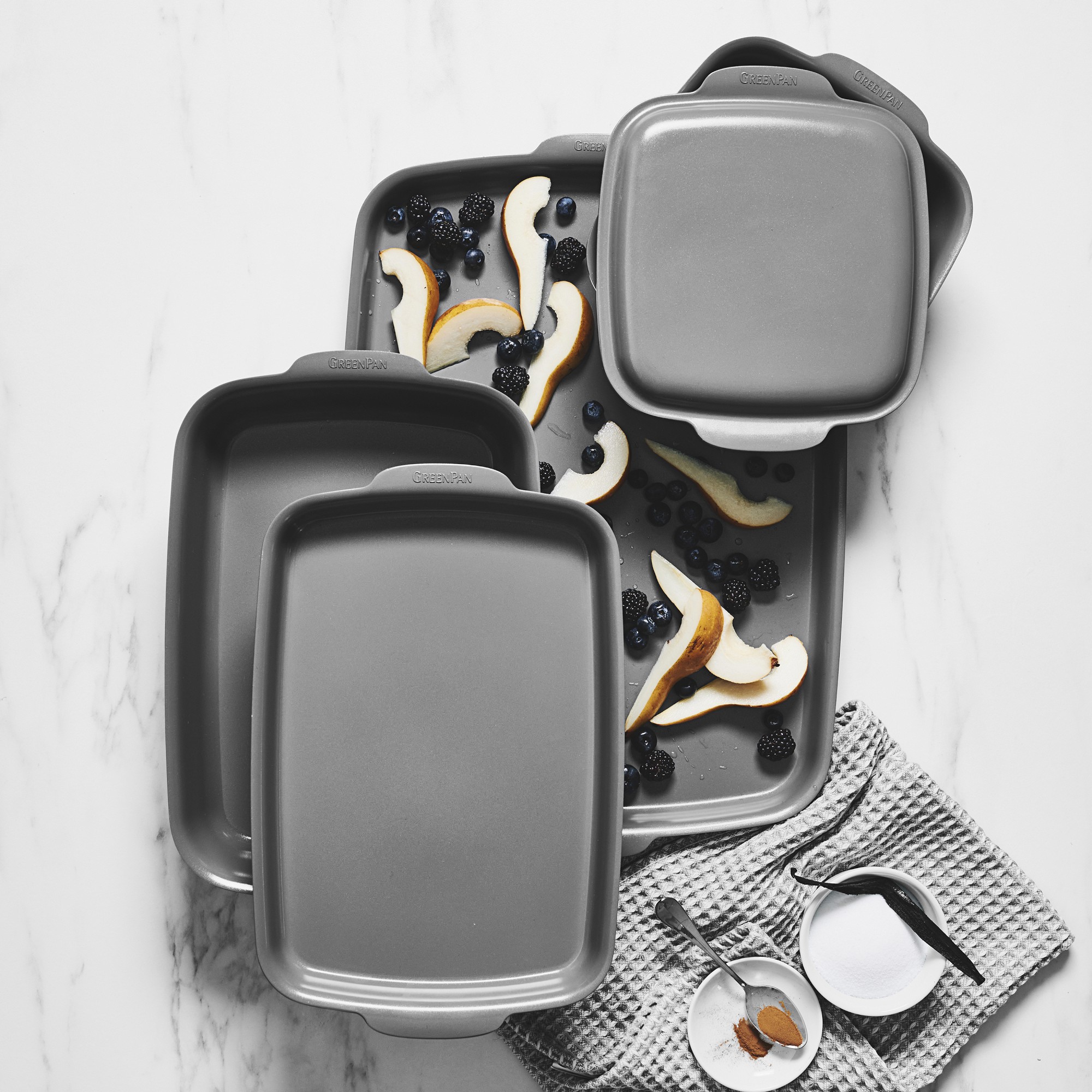 GreenPan™ Ceramic Nonstick Ovenware, Set of 4