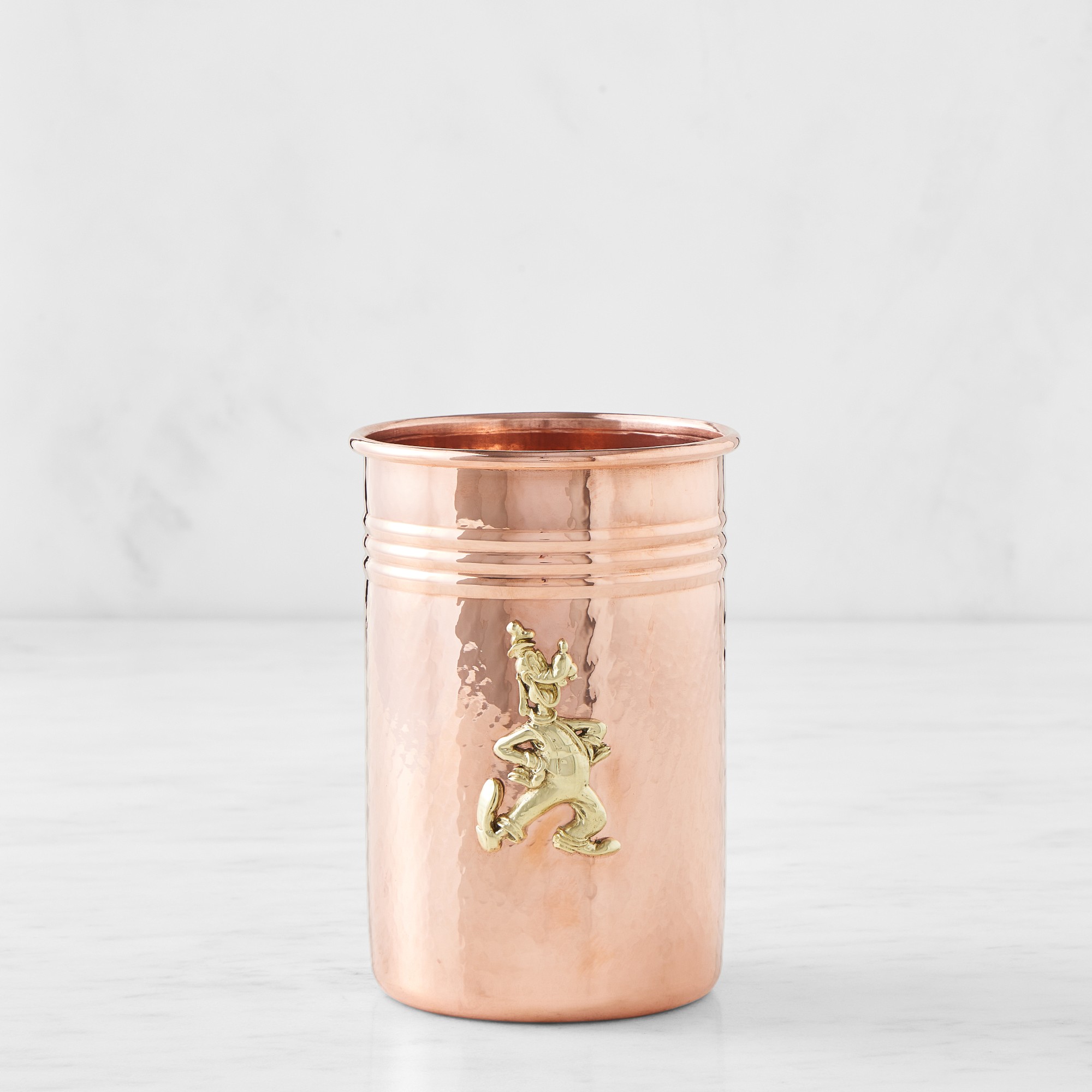 Ruffoni Historia Disney© Hammered Copper Goofy Tool Crock