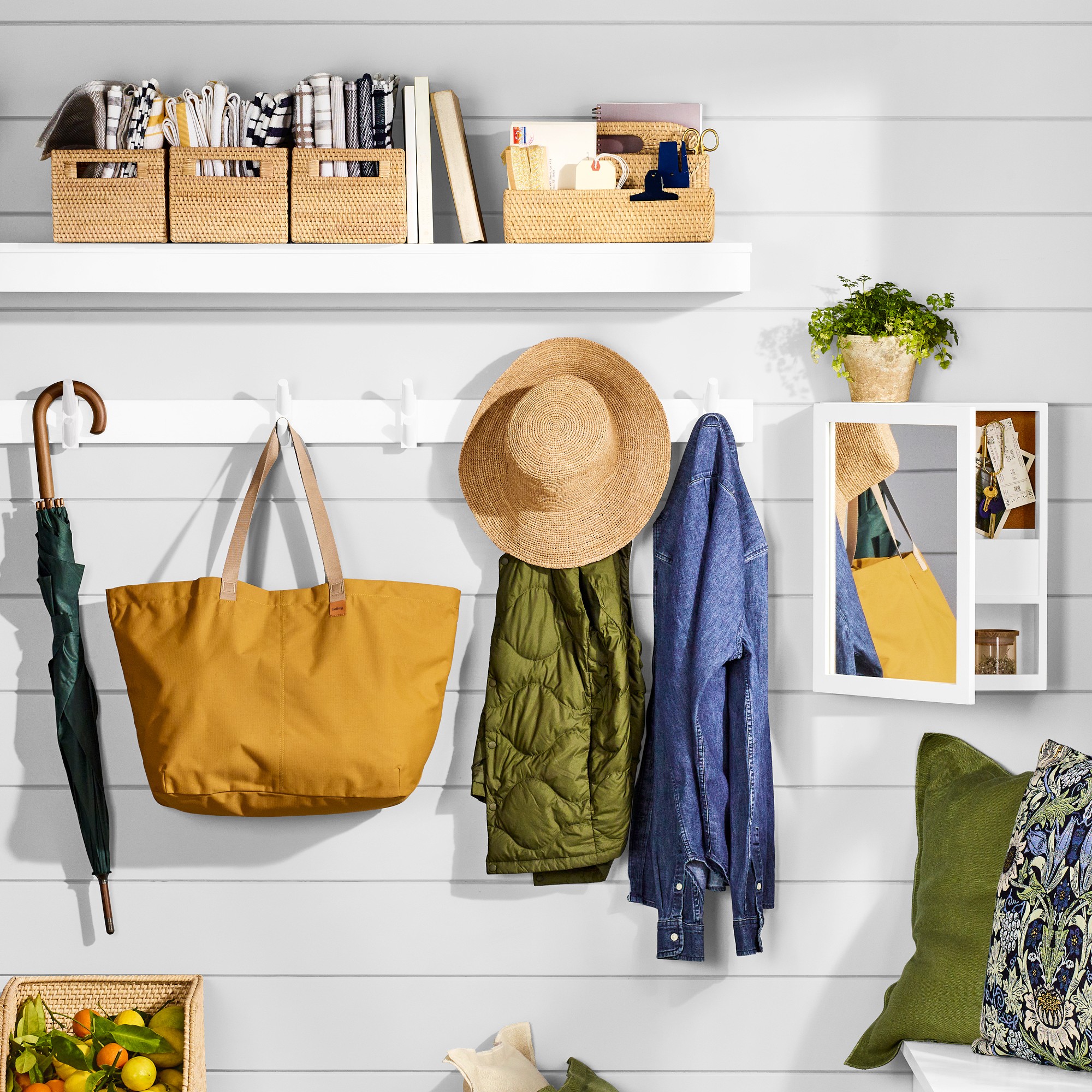 Hold Everything Rack with Sliding Hooks, 32