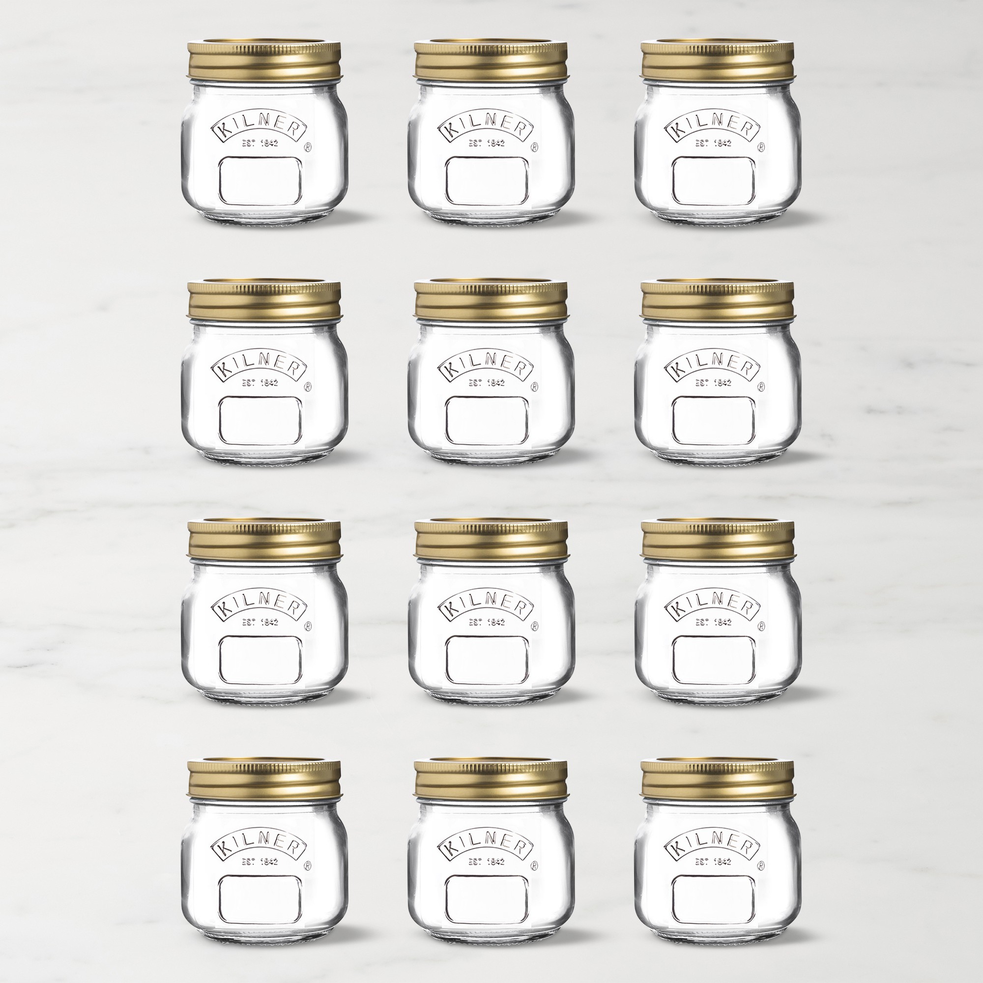 Kilner Canning Jar, 8.5 oz, Set of 12