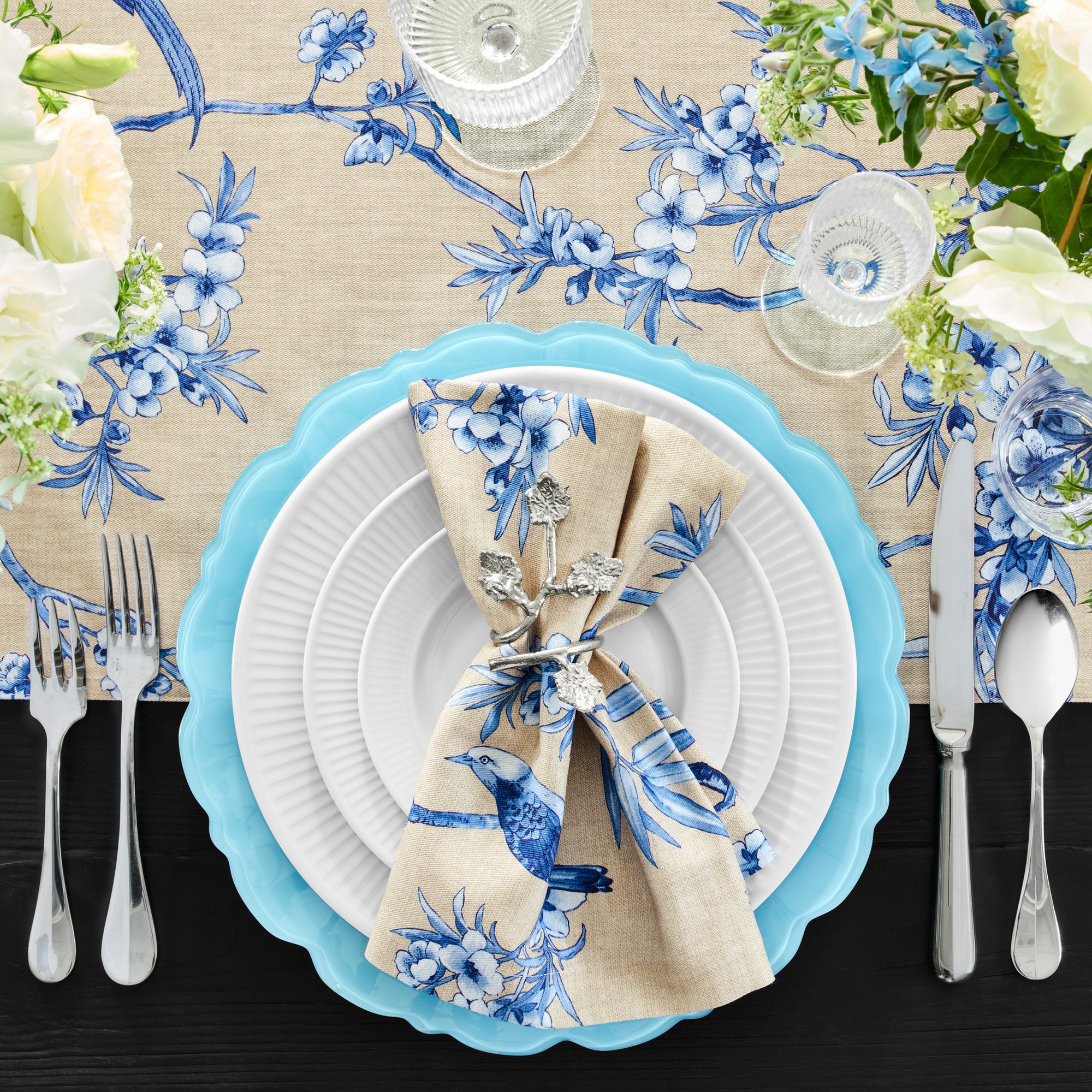 Tea Garden Napkins, Set of 4