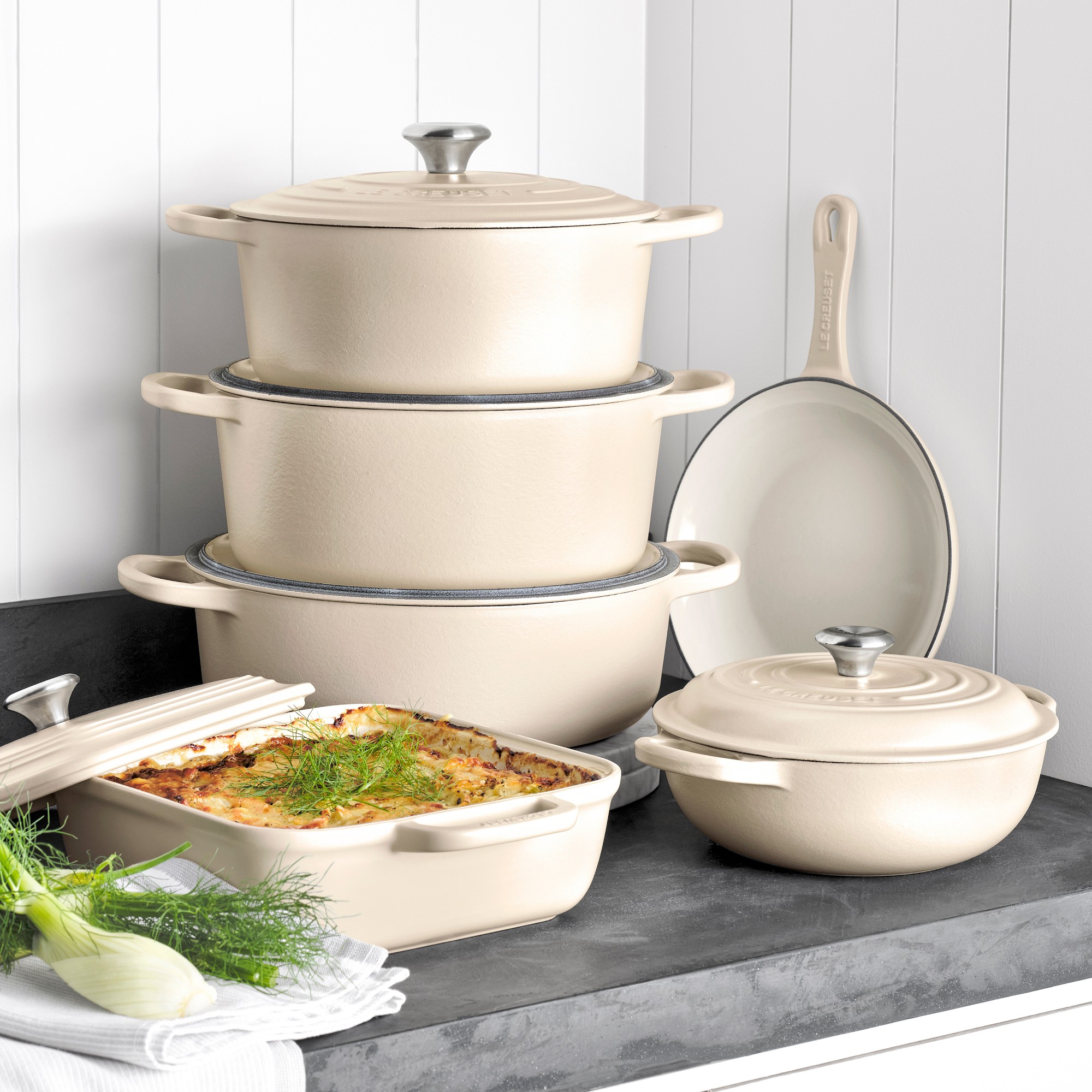 Le Creuset Brioche Collection