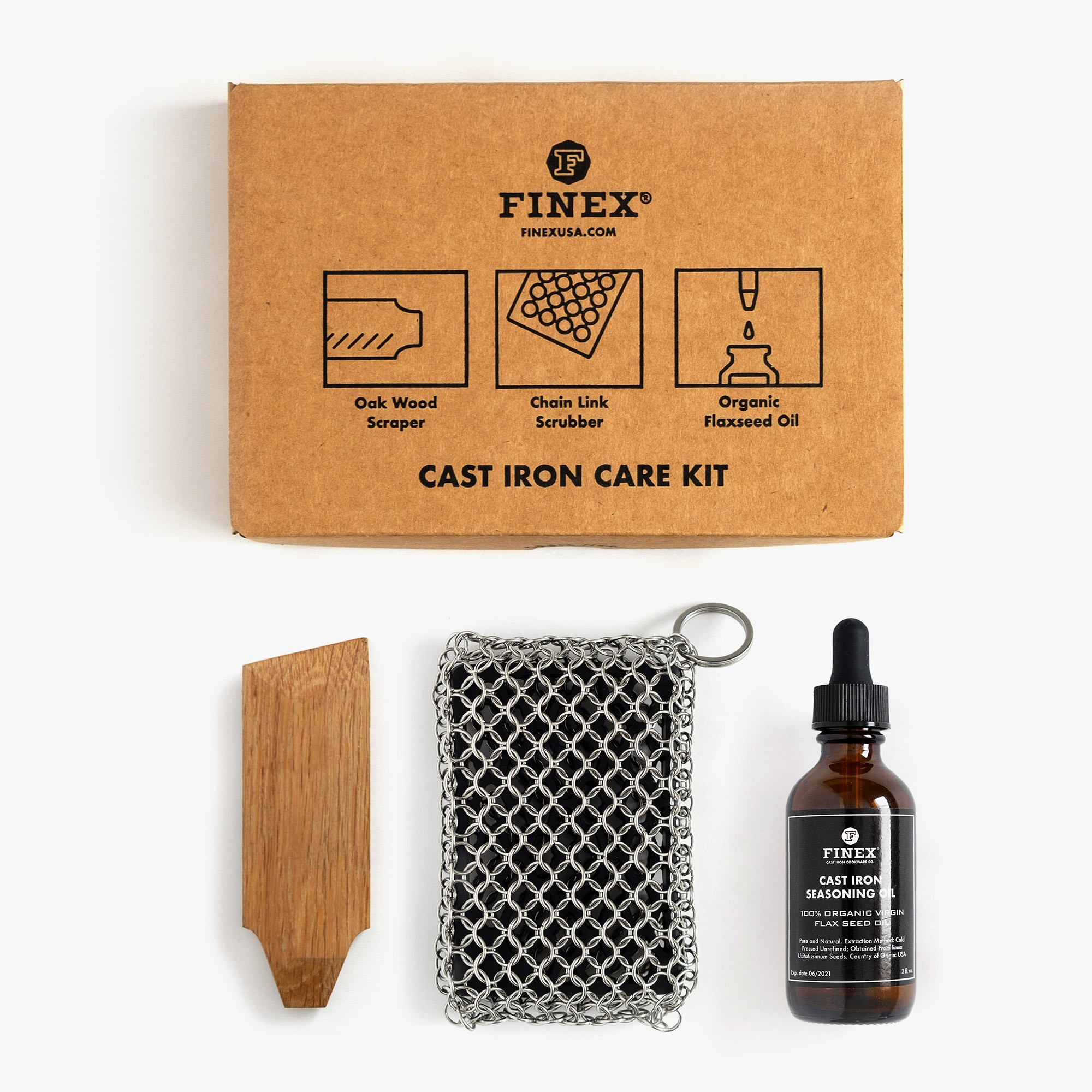 FINEX Cast Iron Care Kit