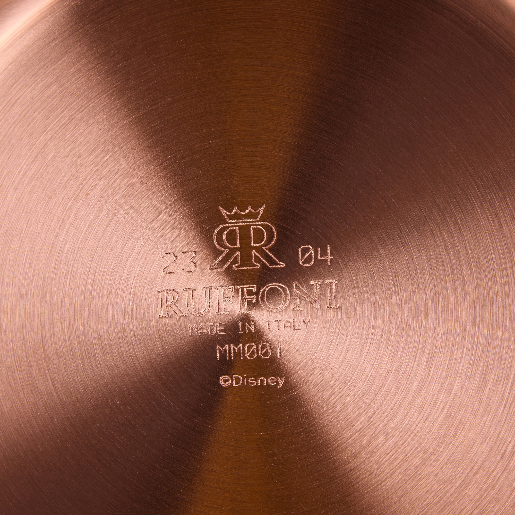 Ruffoni Historia Disney© Hammered Copper Ultimate 9-Piece Cookware Set