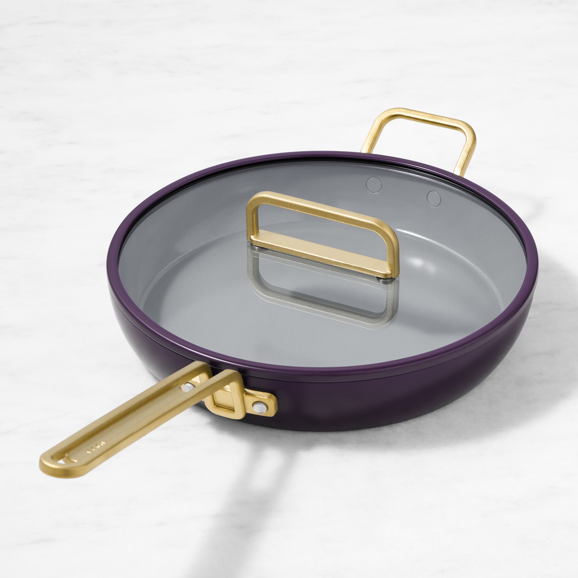 GreenPan™ Stanley Tucci™ Ceramic Nonstick Covered Fry Pan, 12, Calabrian Fig