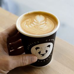 Black & White Coffee Roasters The Natural Blend Coffee Beans