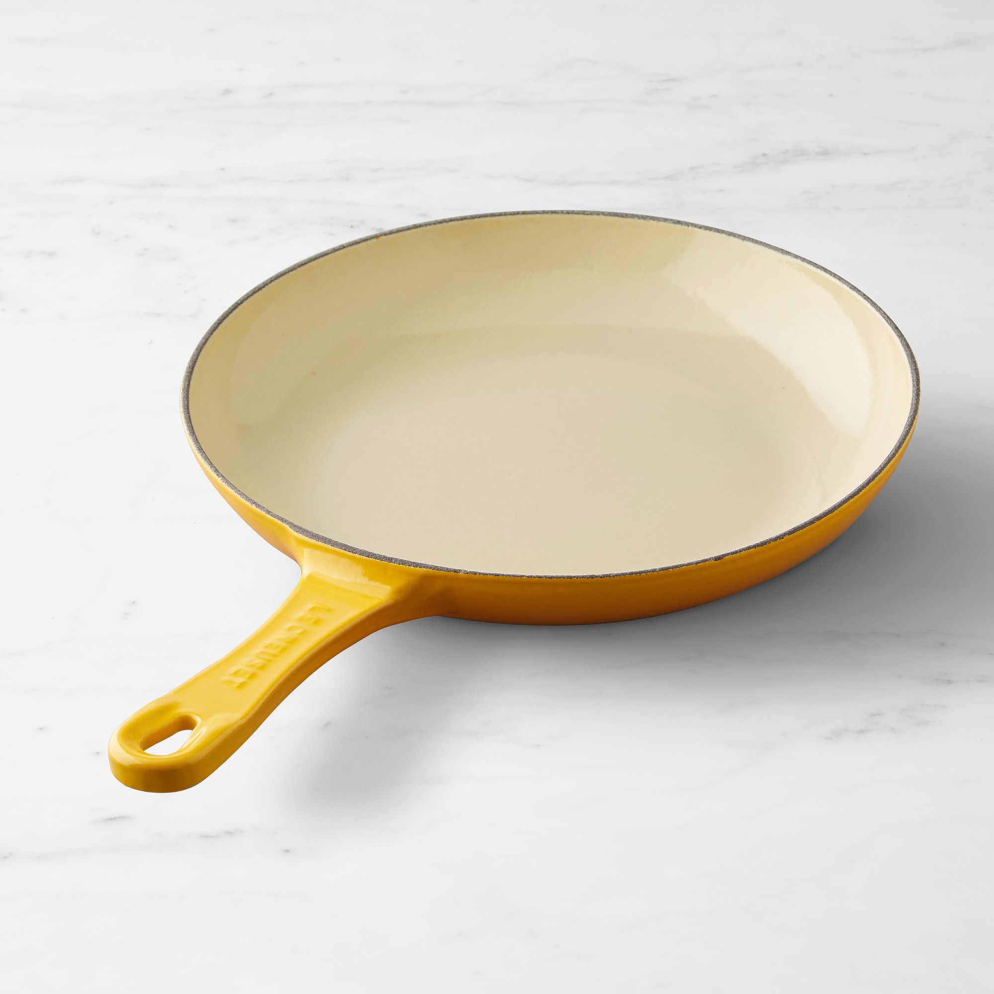 Le Creuset Enameled Cast Iron Shallow Fry Pan, 9 3/4